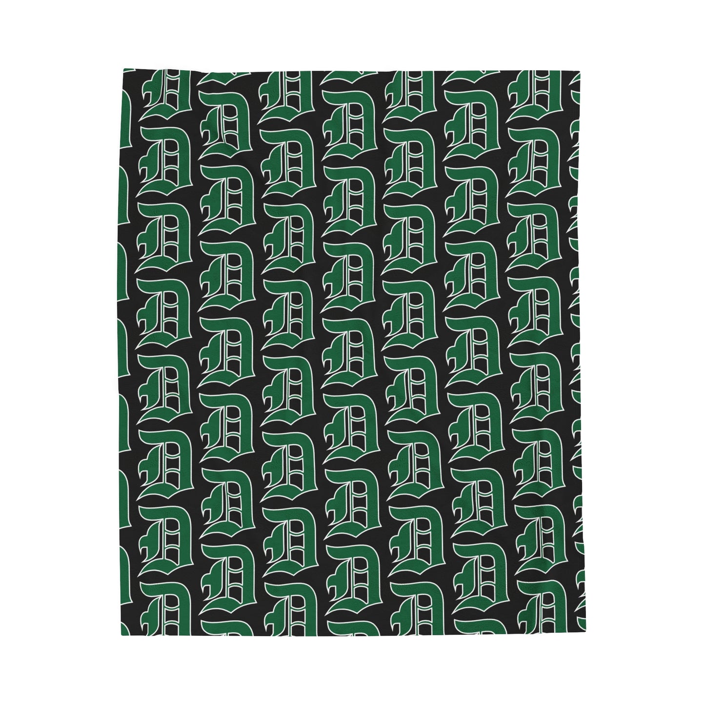 Green Sox Velveteen Plush Blanket 5