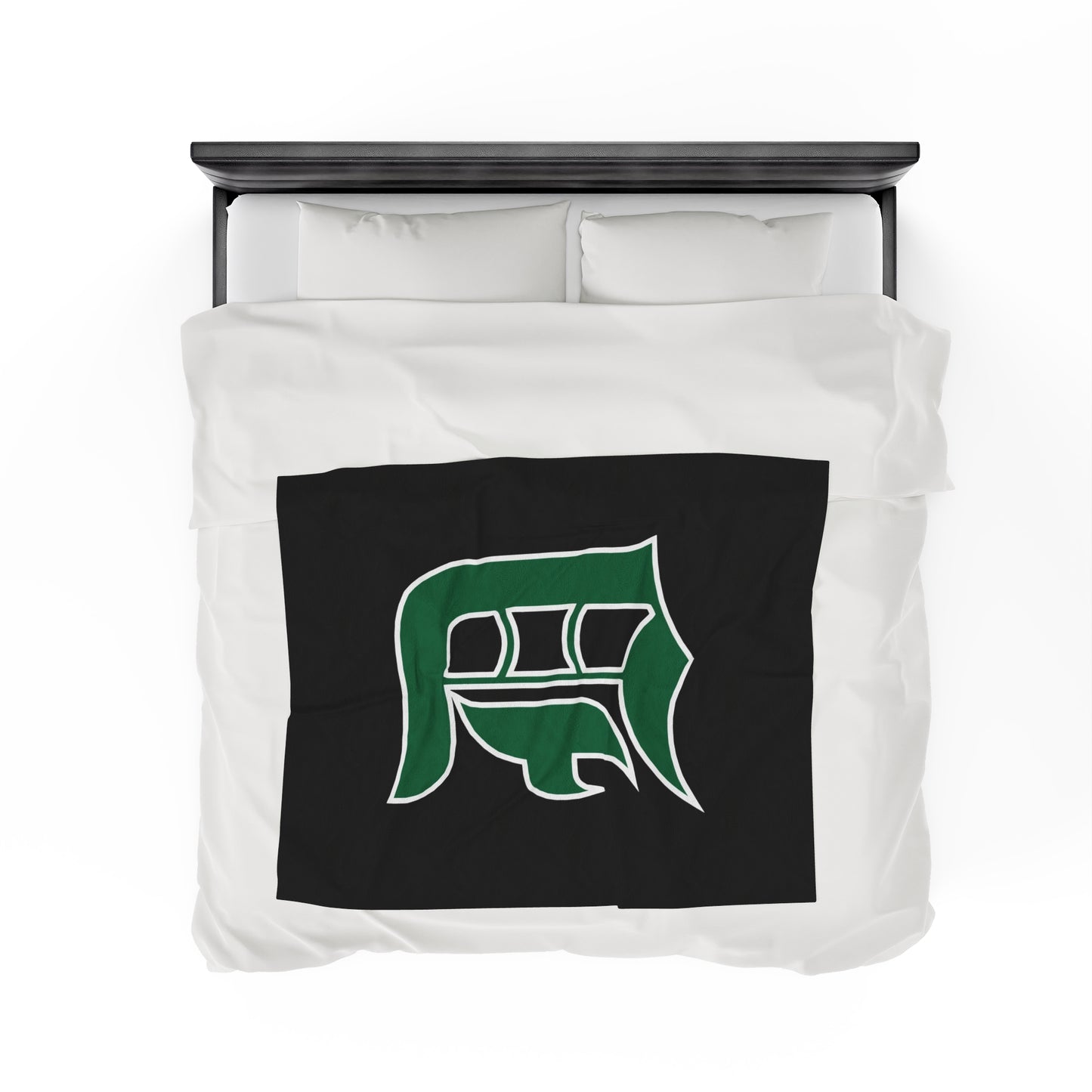 Green Sox Velveteen Plush Blanket 3