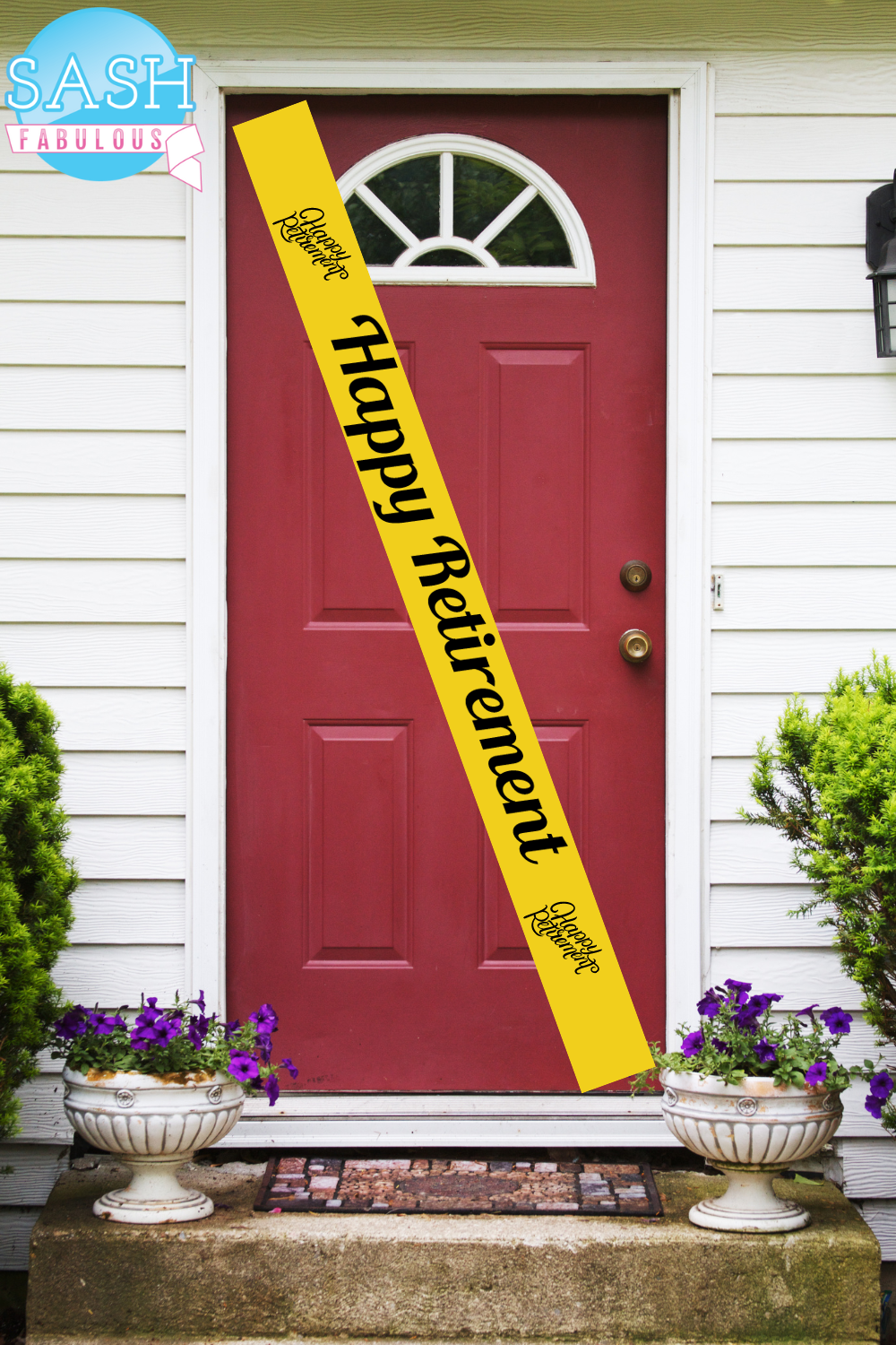 Diagonal Door Ribbons