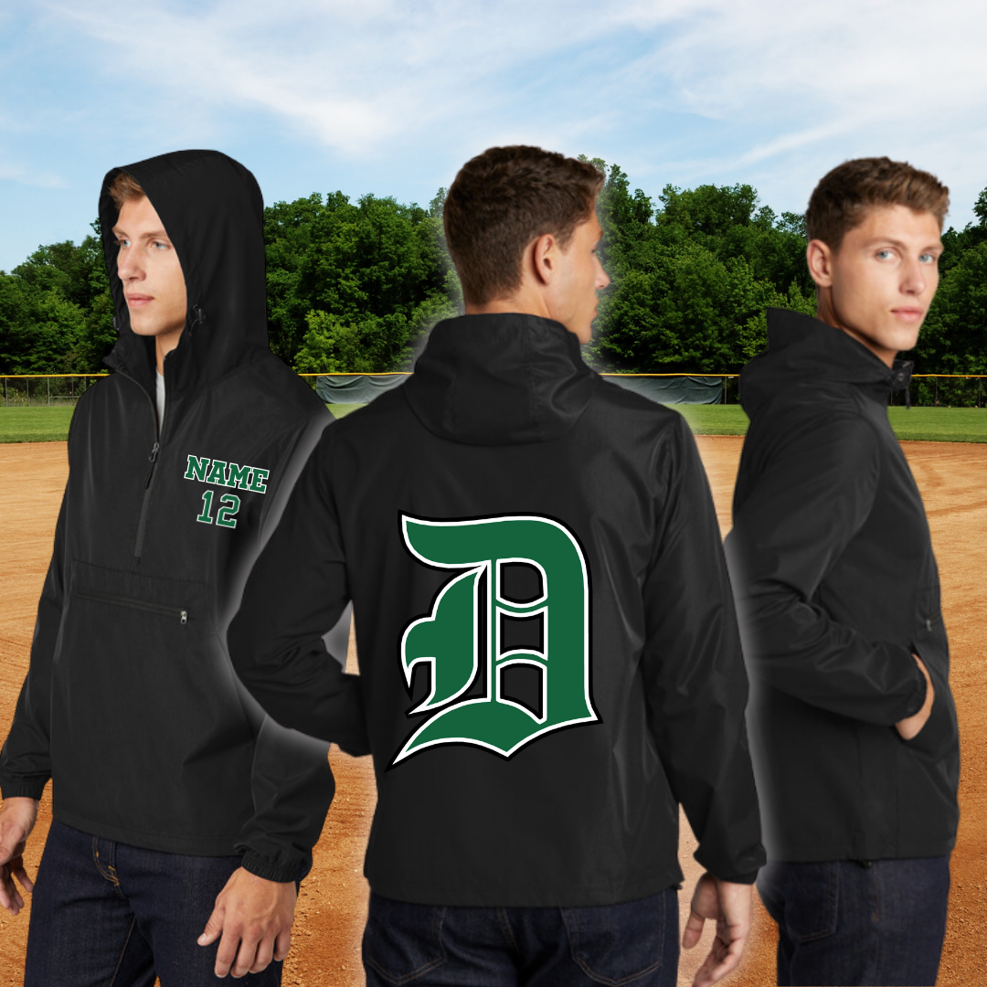 Packable GREEN SOX Windbreaker Anorak