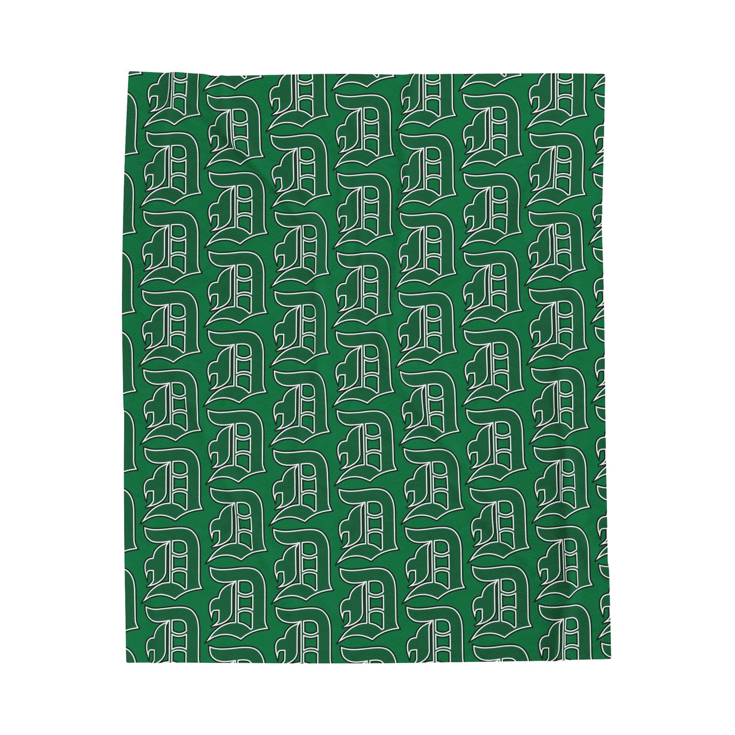 Green Sox Velveteen Plush Blanket 6