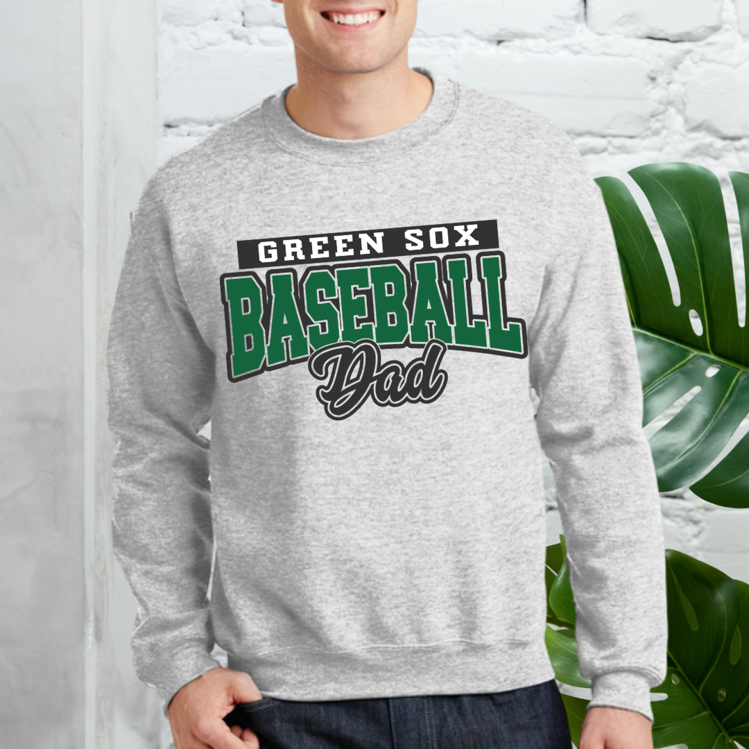 Green Sox DAD Crewneck