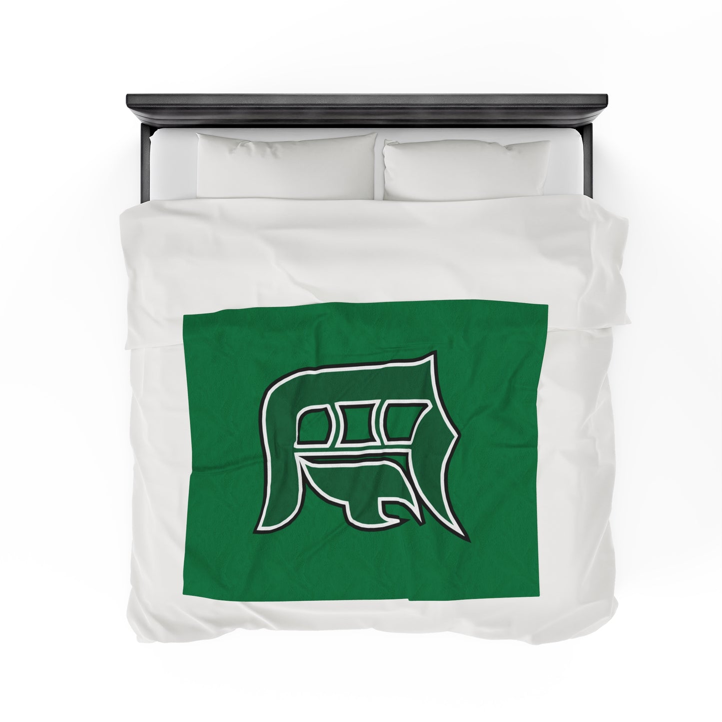 Green Sox Velveteen Plush Blanket 4