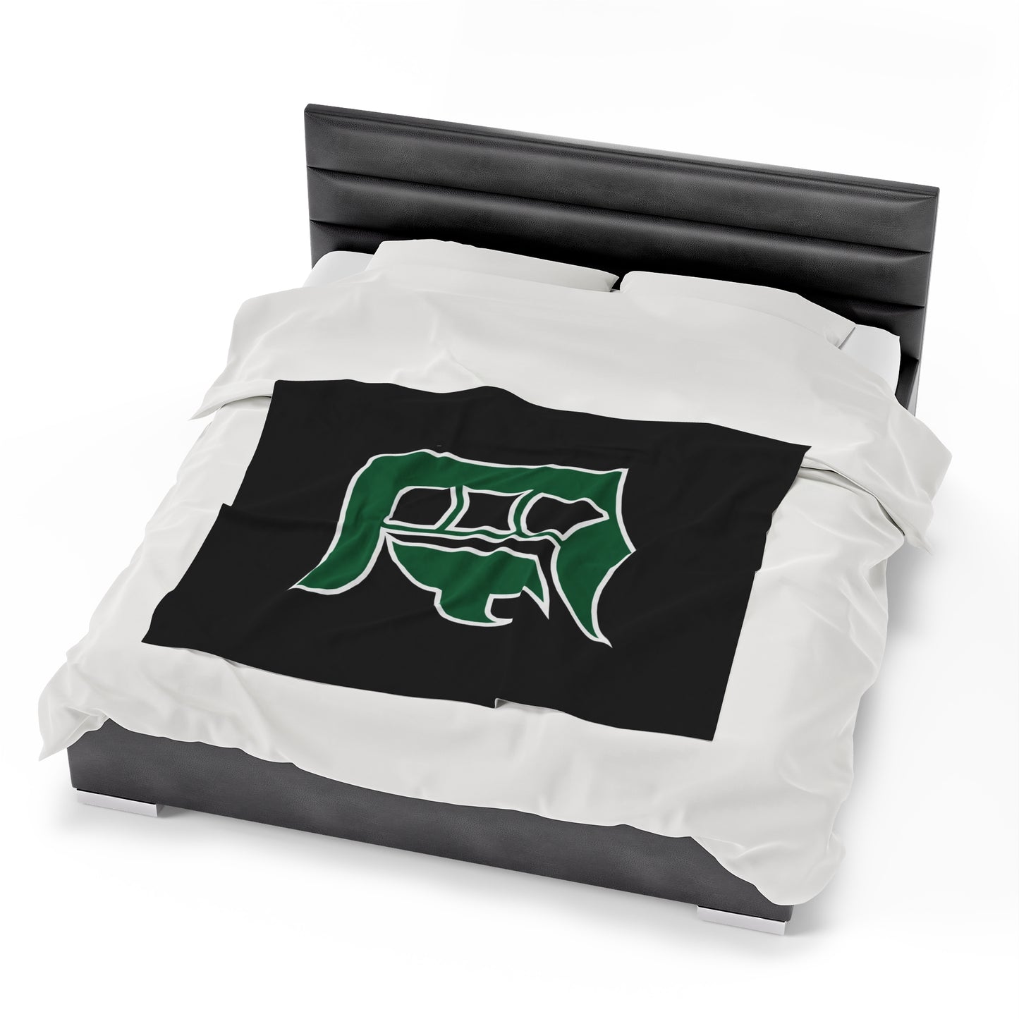Green Sox Velveteen Plush Blanket 3