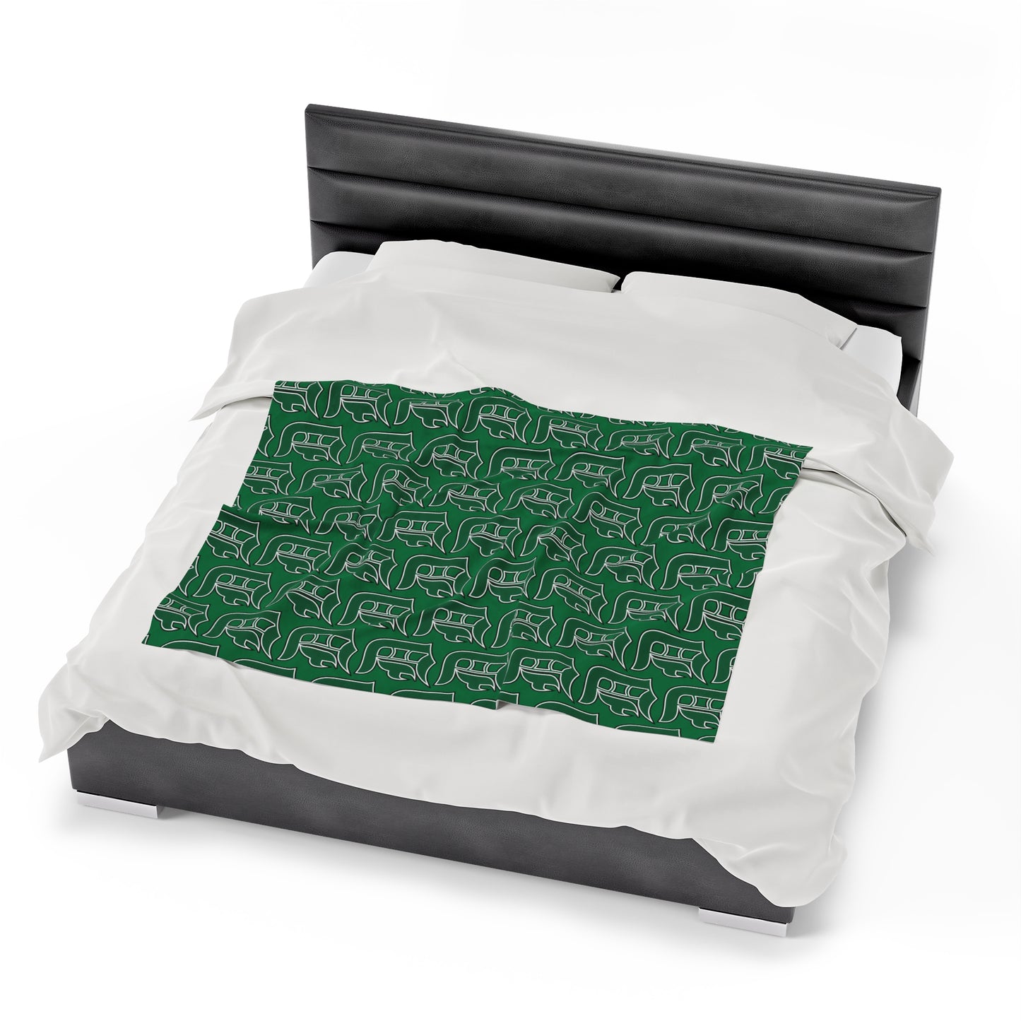 Green Sox Velveteen Plush Blanket 6