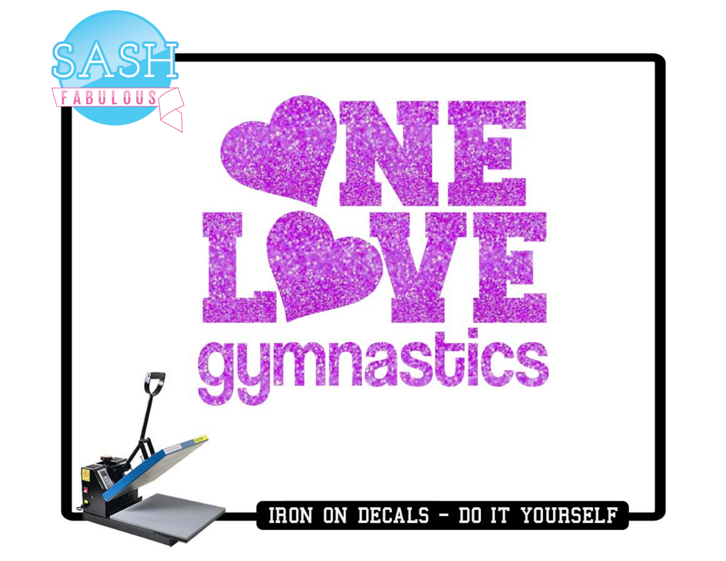 Gymnastics Decal 16