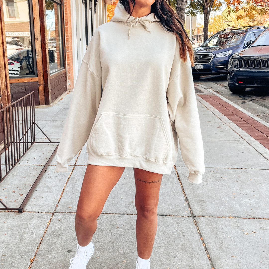 Retro Dance Vibes Sweatshirt Irish Dance- SAND