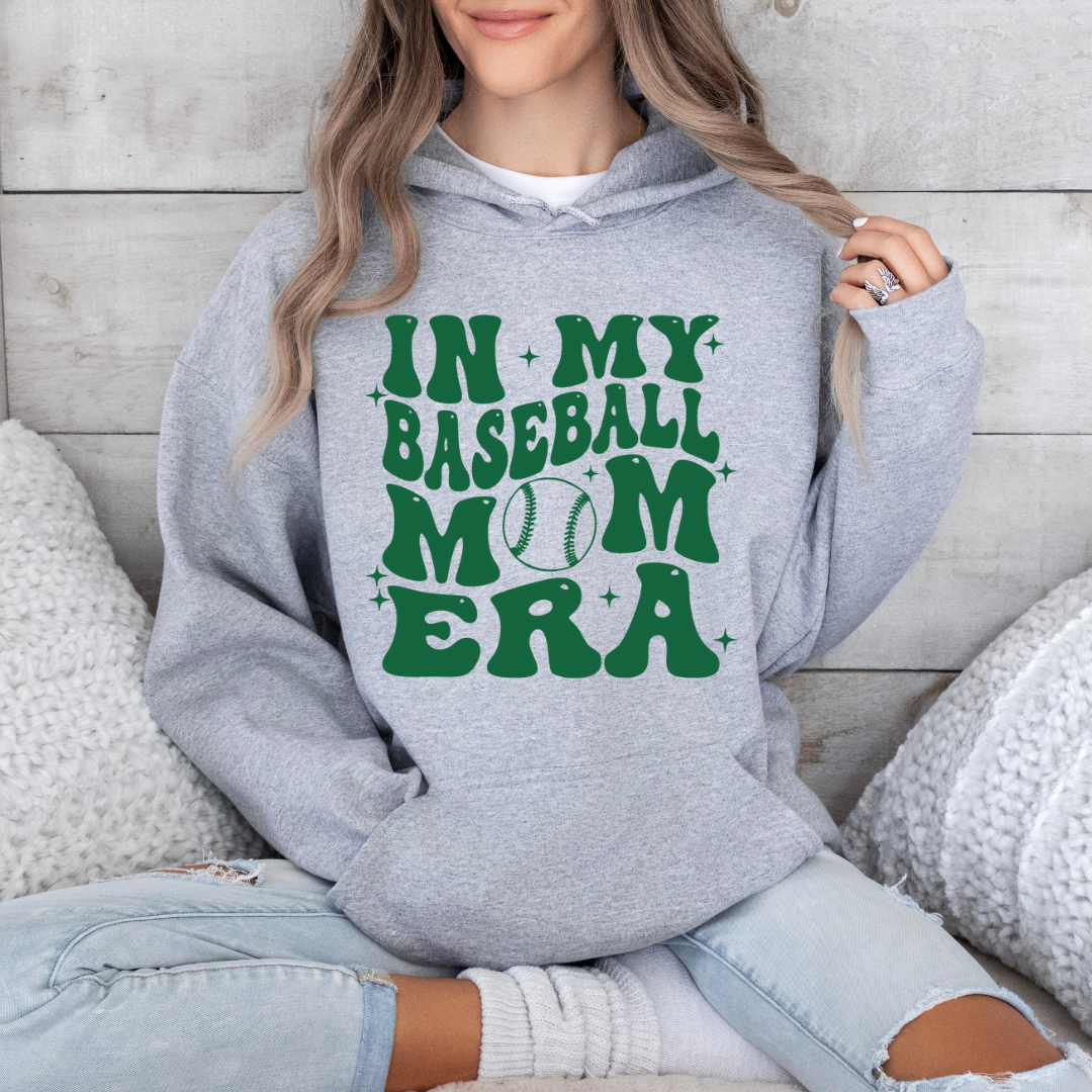 Green Sox Baseball Mom Era Hoodie