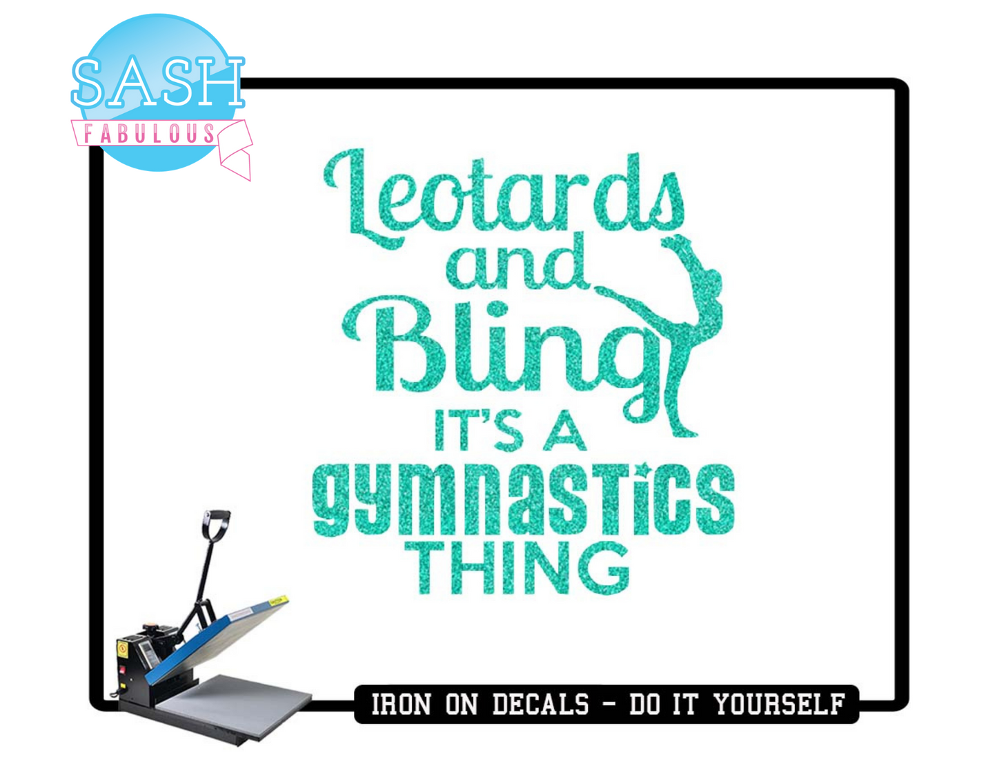 Gymnastics Decal 24