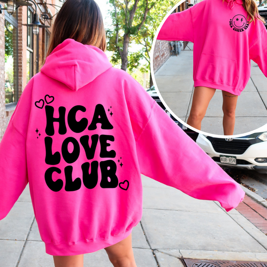 Hilliard HCA LOVE CLUB Hooded Sweatshirt