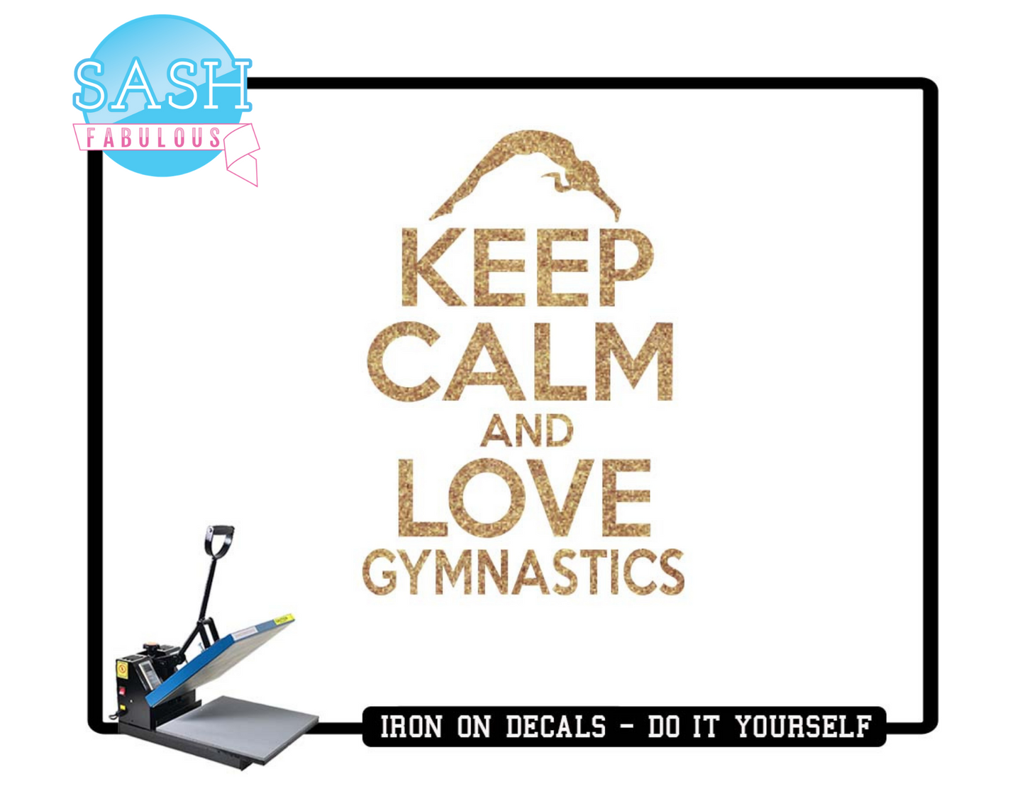 Gymnastics Decal 27