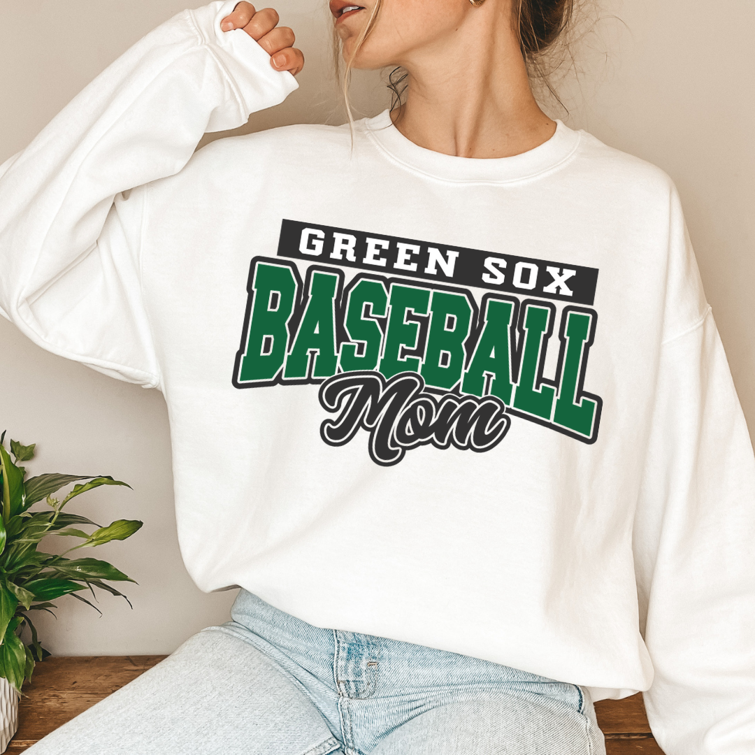 Green Sox MOM Crewneck