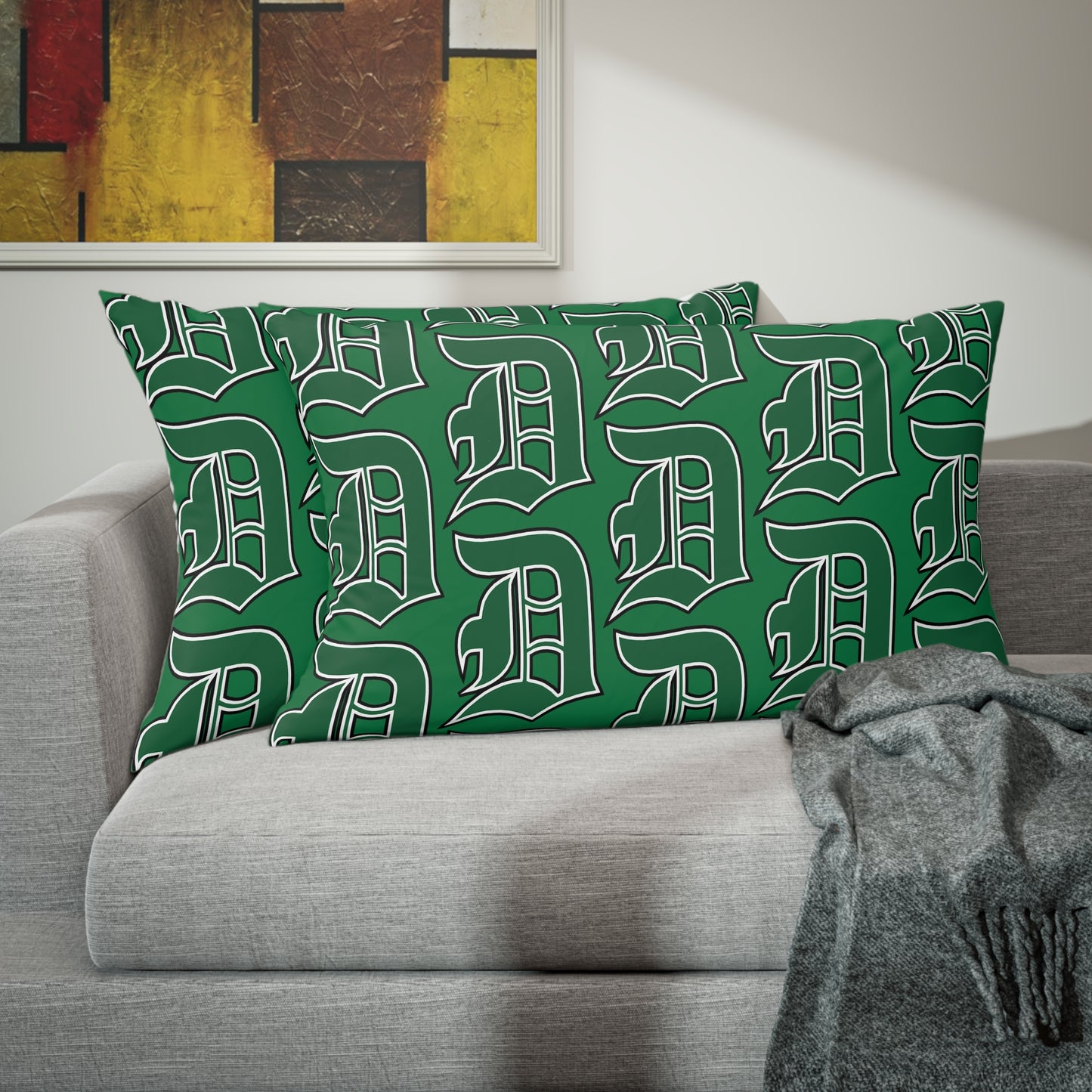 Green Sox Pillow Sham