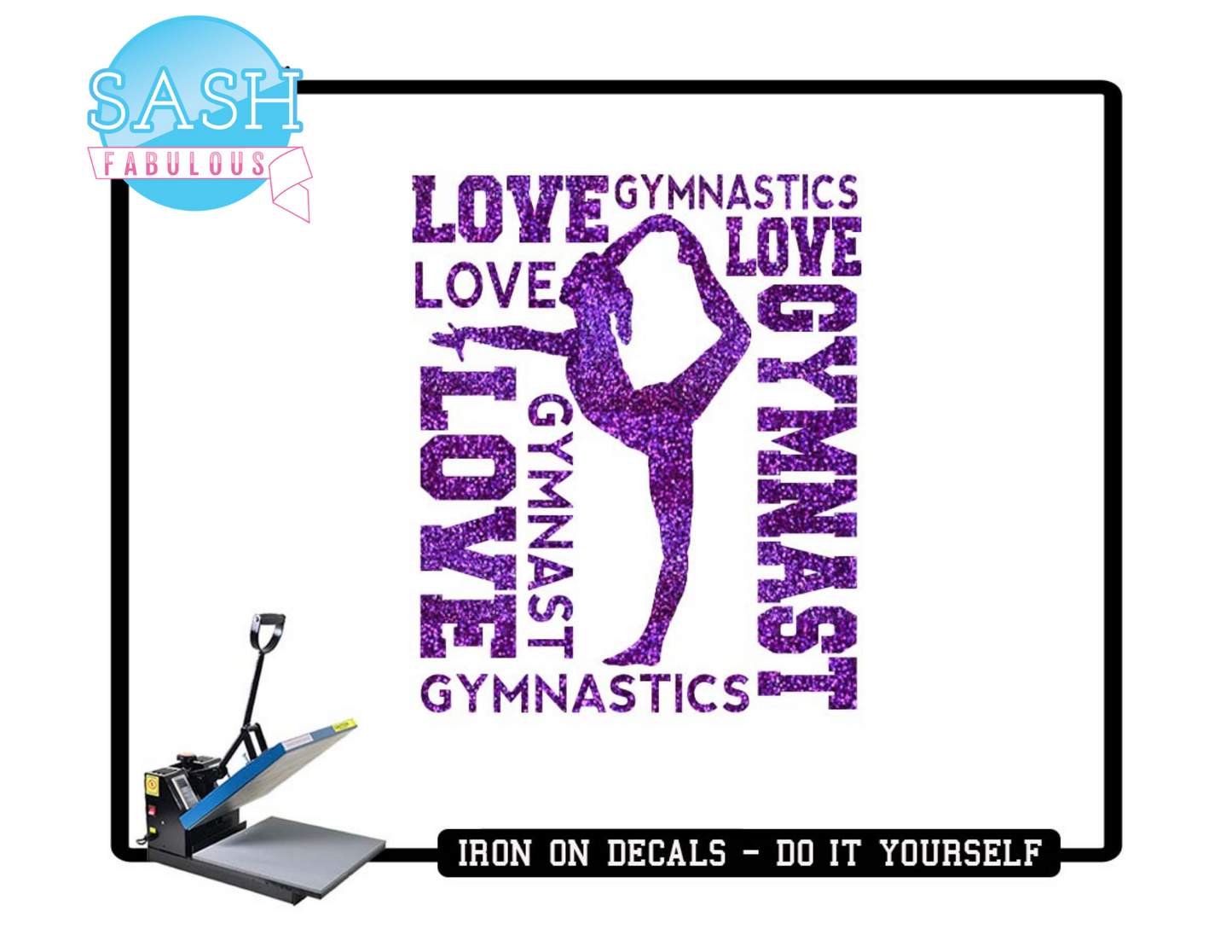 Gymnastics Decal 40
