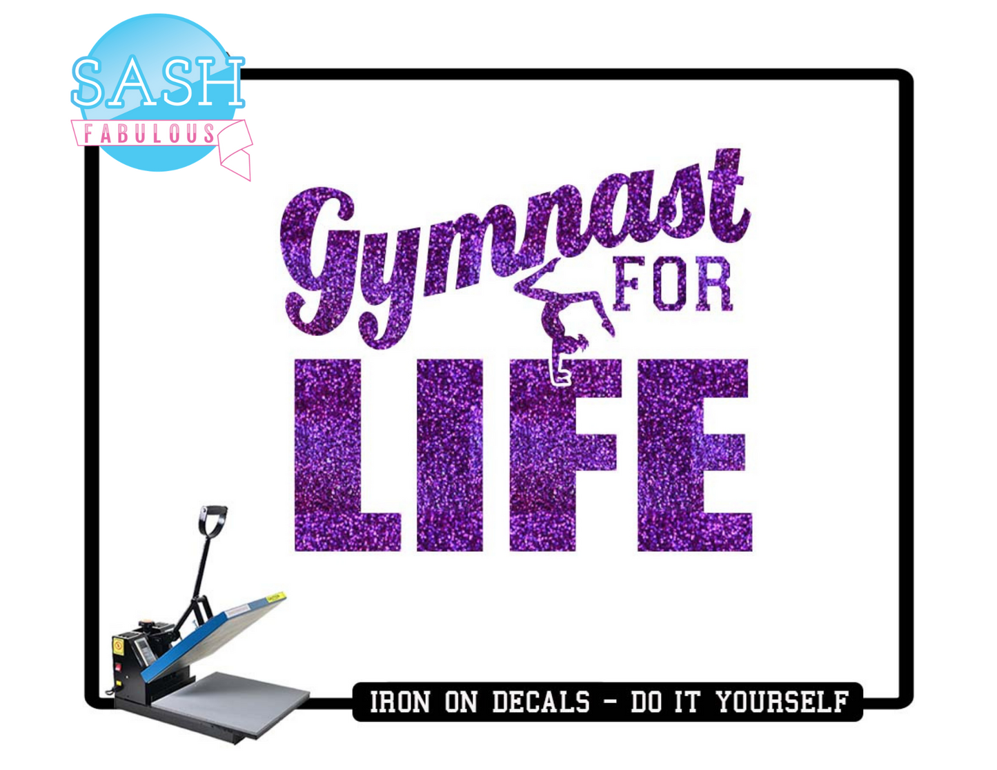Gymnastics Decal 45