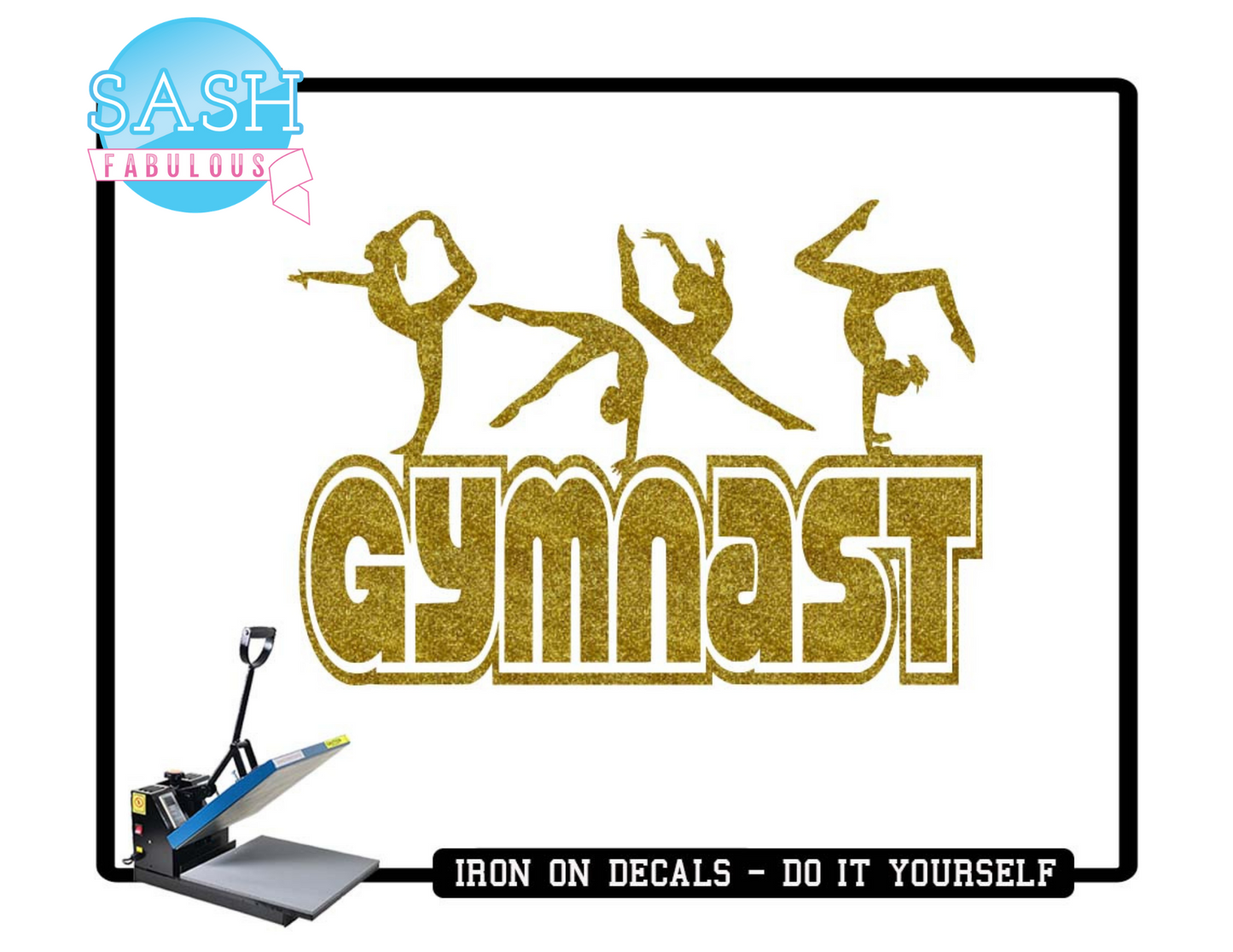 Gymnastics Decal 46