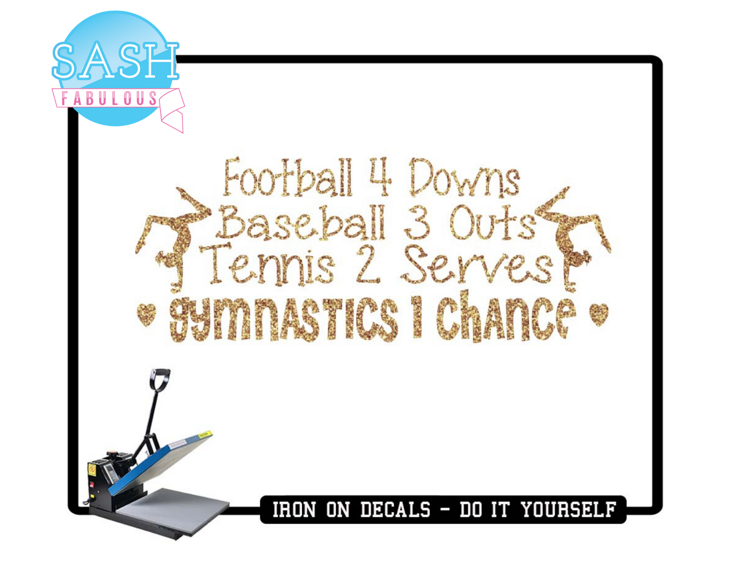 Gymnastics Decal 48