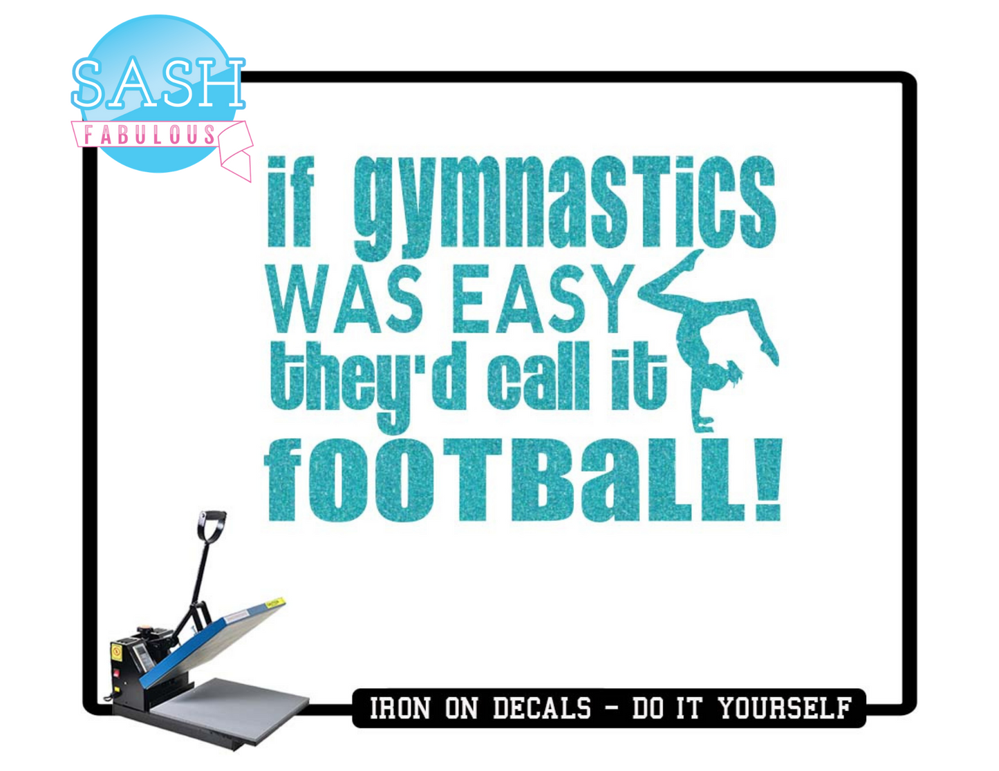 Gymnastics Decal 49