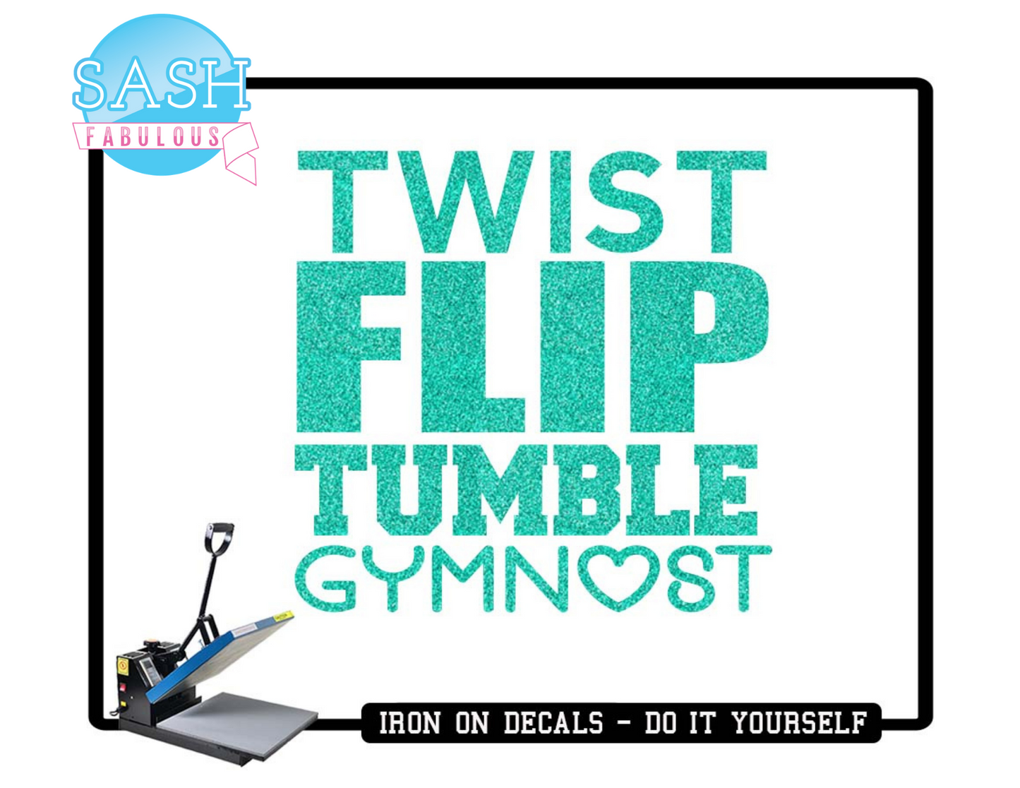 Gymnastics Decal 4