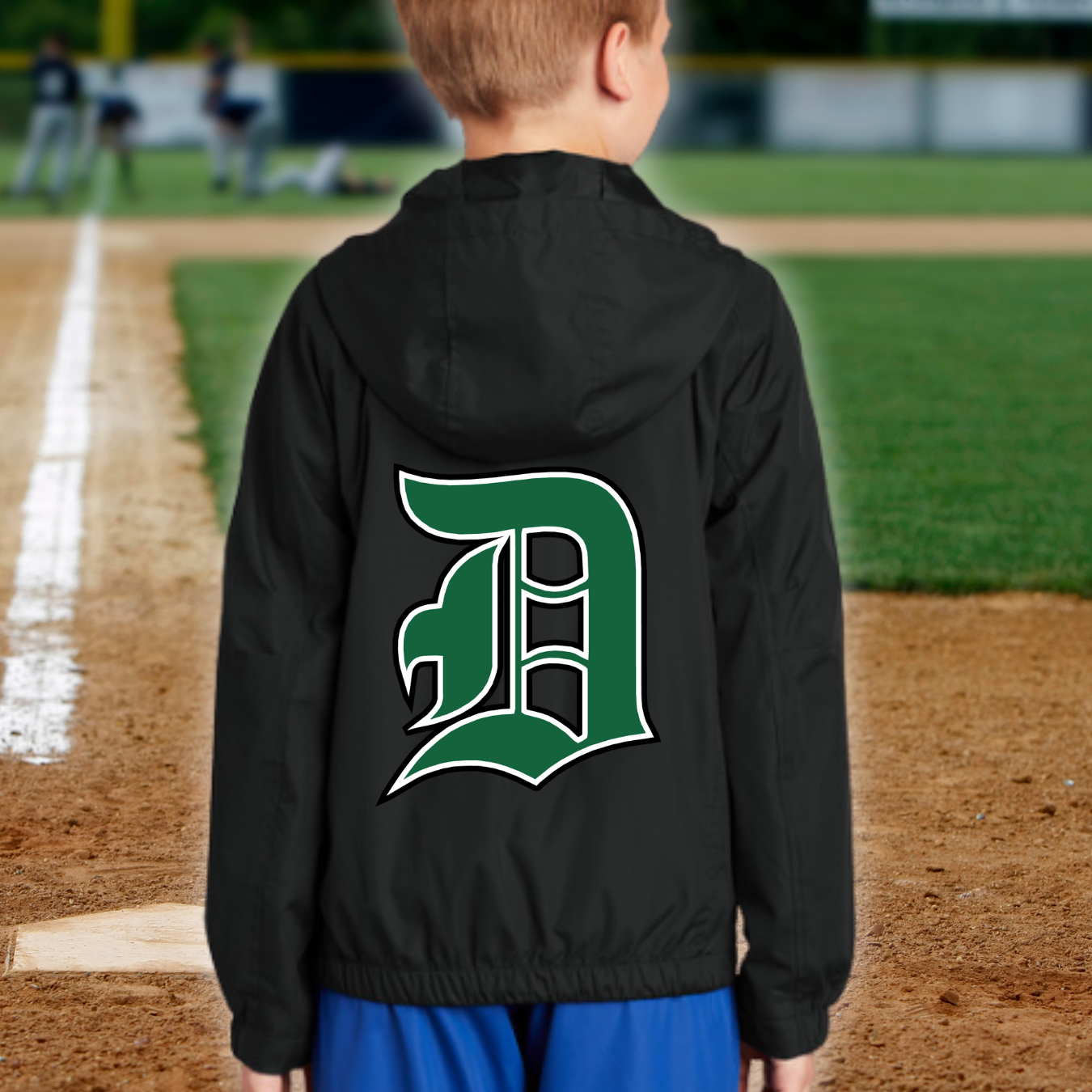 Youth GREEN SOX Windbreaker Jacket