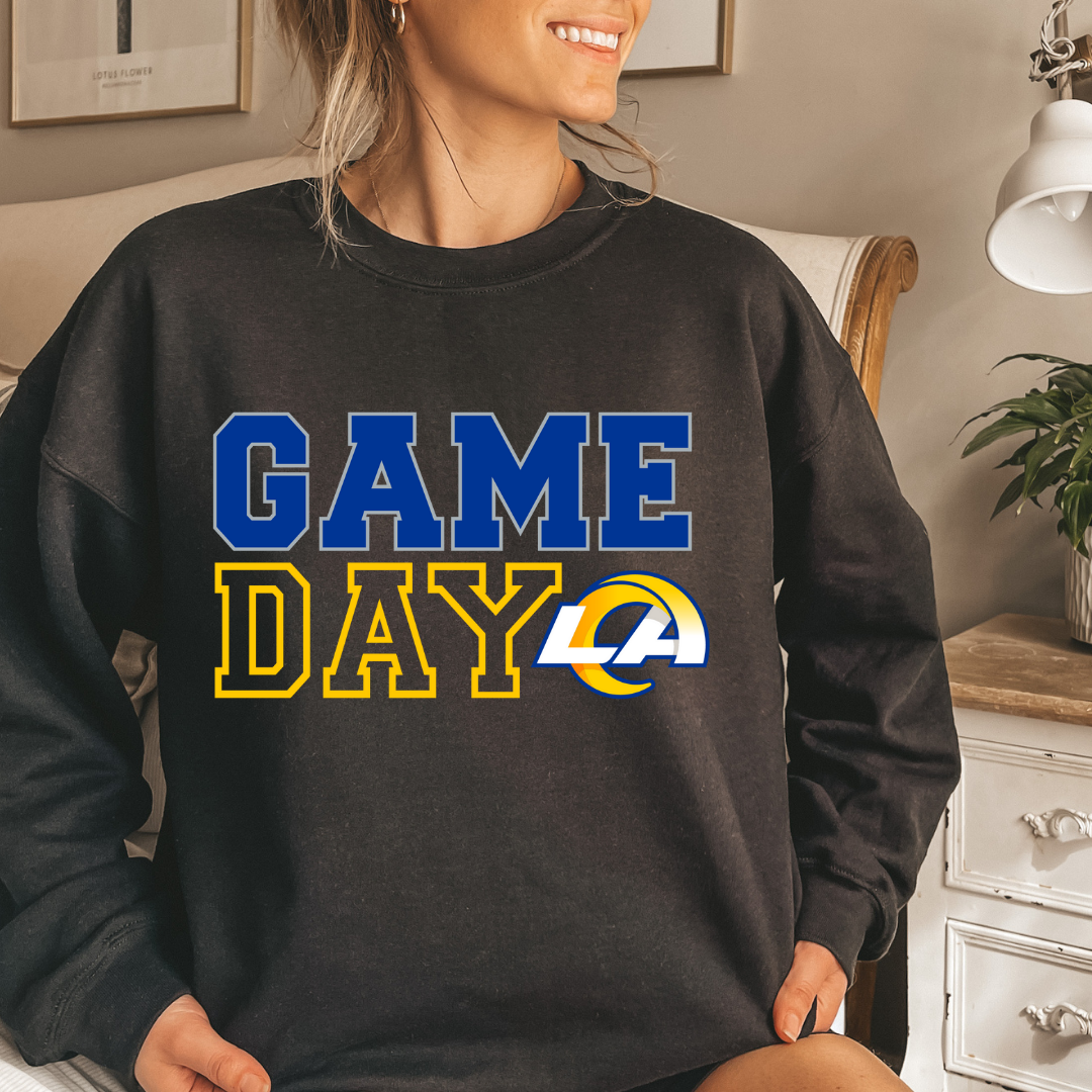 GAME DAY Rams Crewneck Sweatshirt