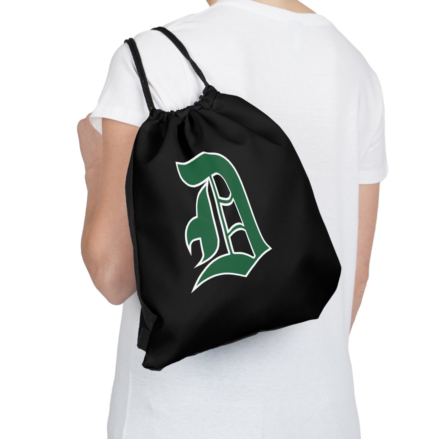 Green Sox Drawstring Bag