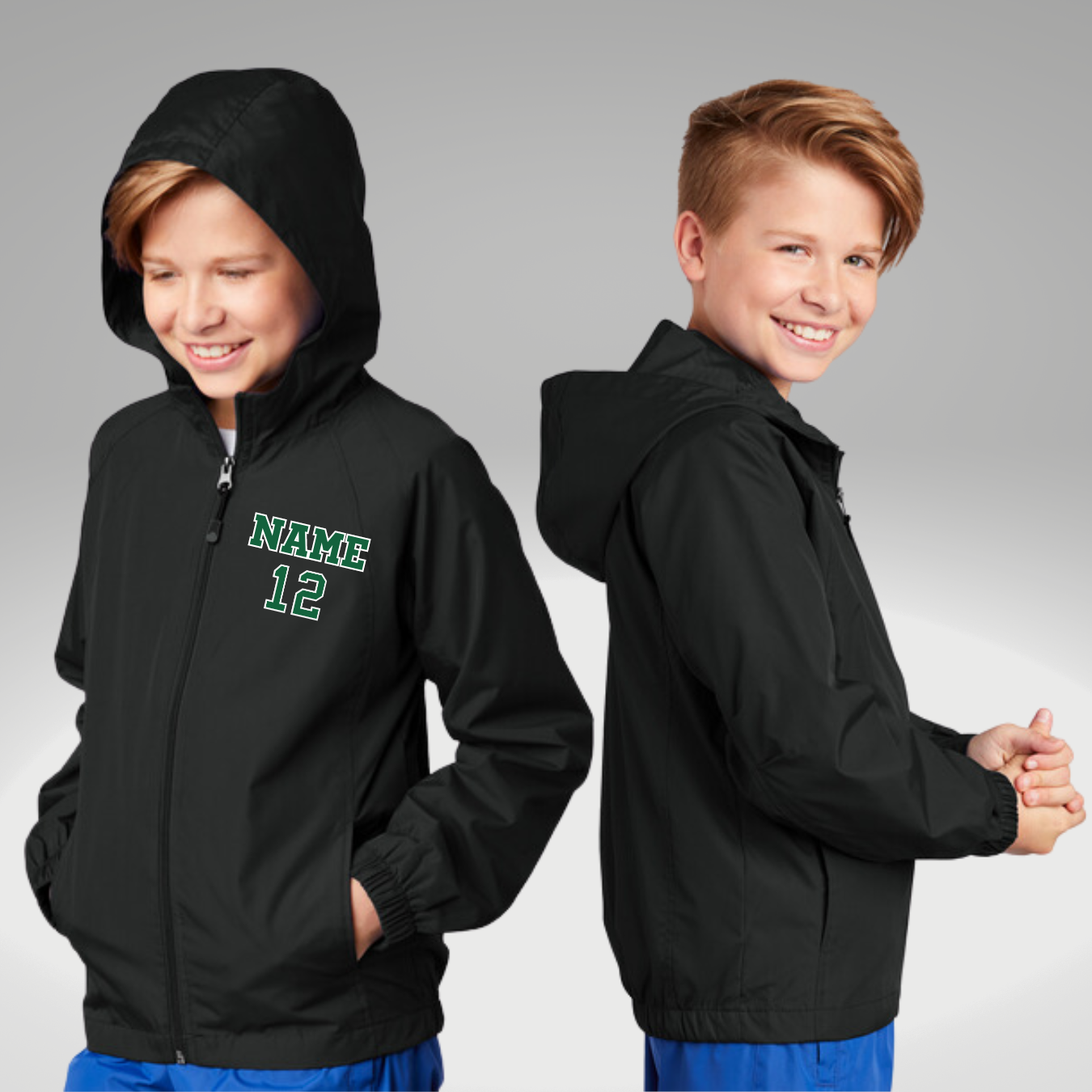 Youth GREEN SOX Windbreaker Jacket