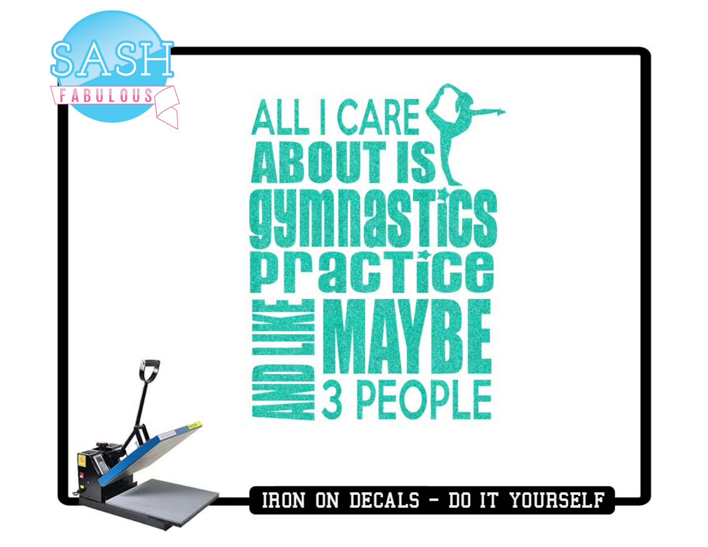 Gymnastics Decal 77