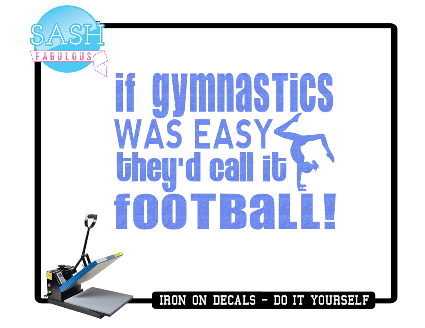 Gymnastics Decal 81