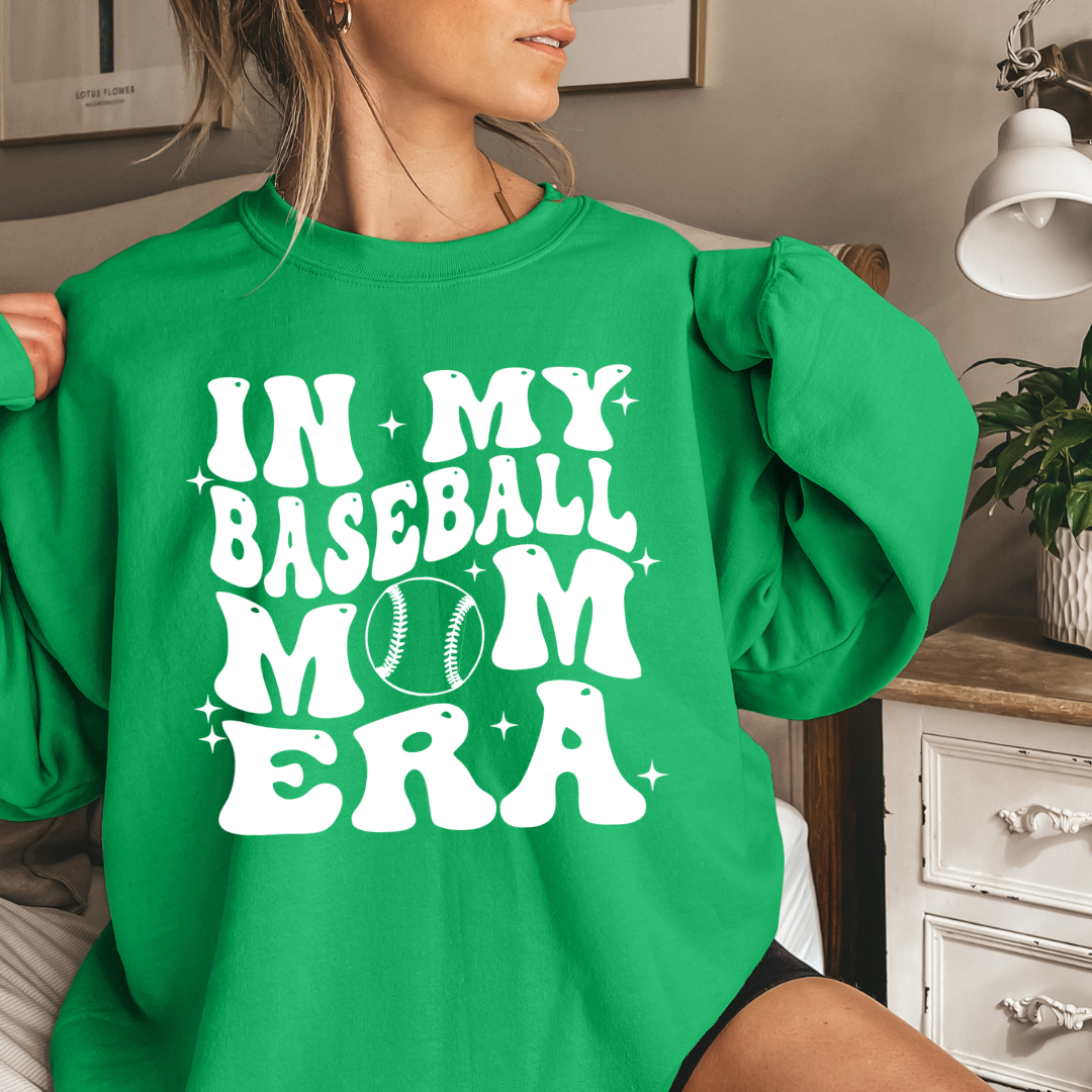 Green Sox Baseball Mom Era Crewneck
