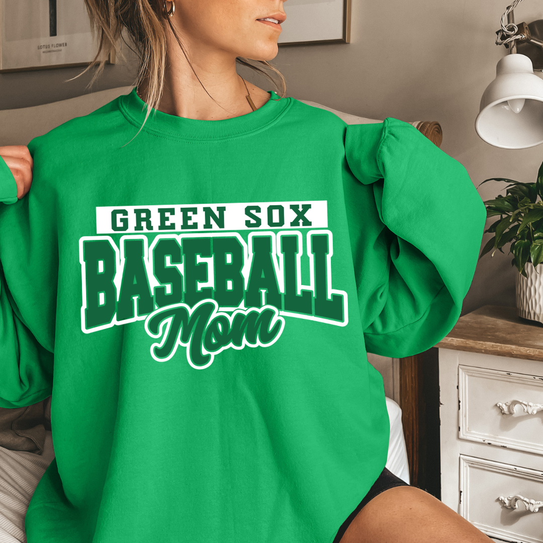 Green Sox MOM Crewneck