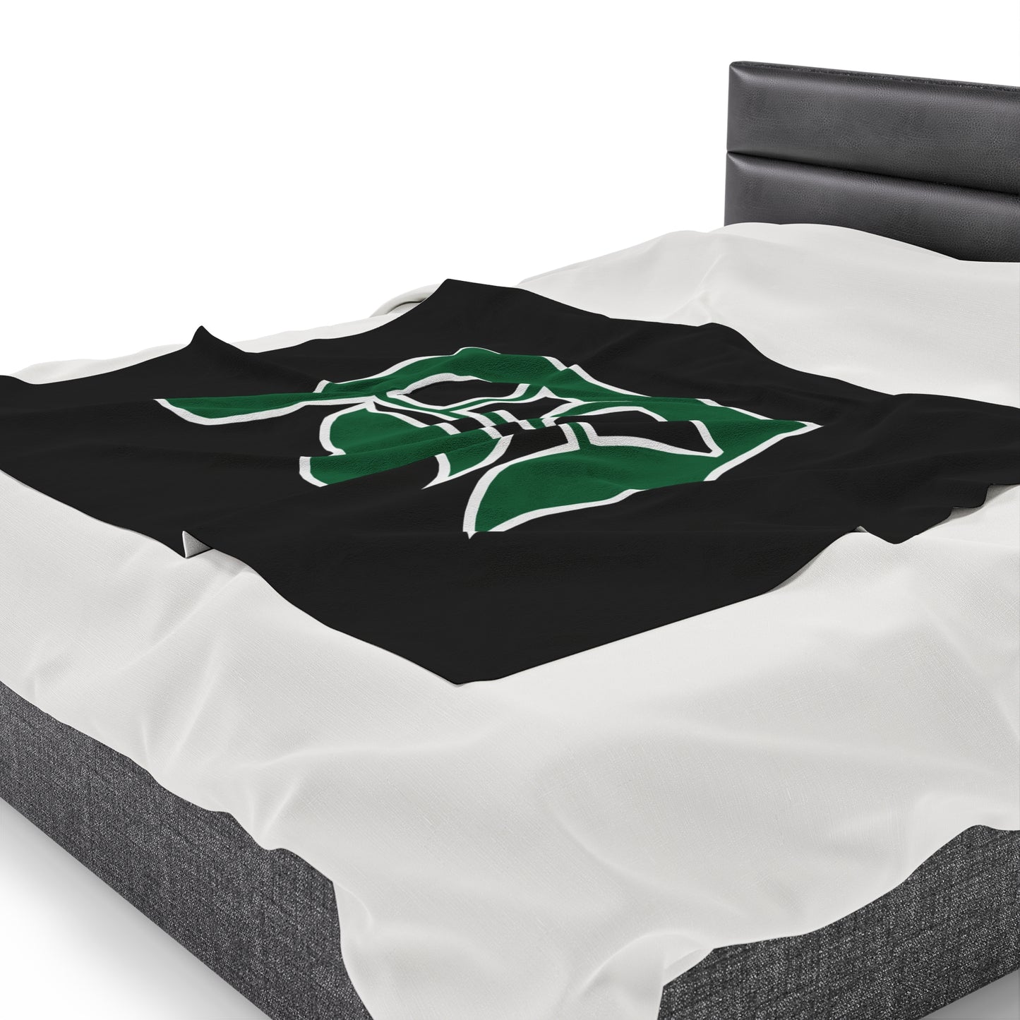 Green Sox Velveteen Plush Blanket 3