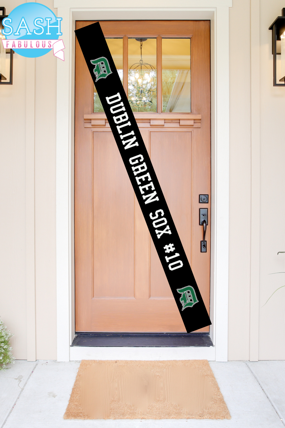 Diagonal Door Ribbons