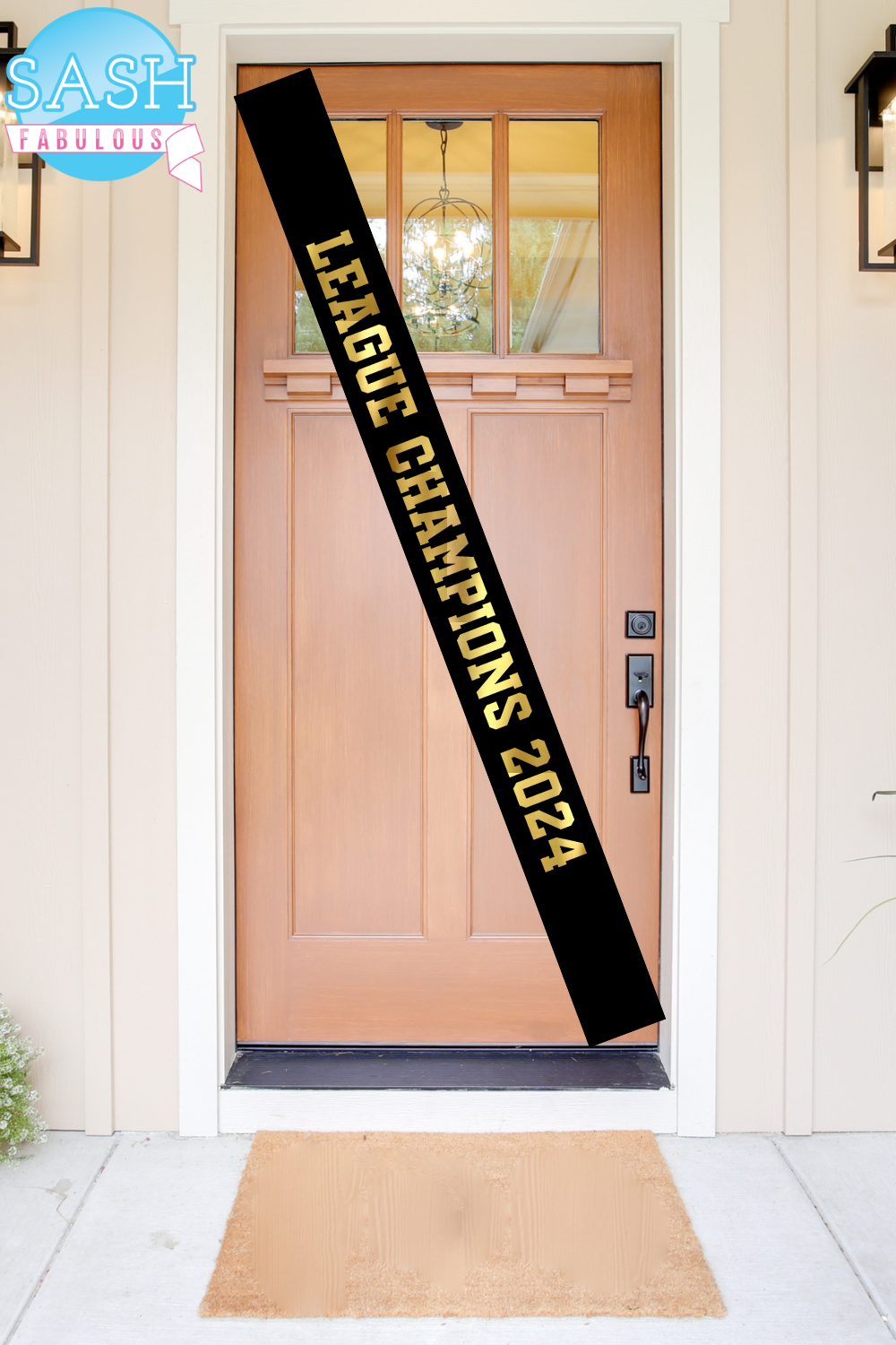 Diagonal Door Ribbons