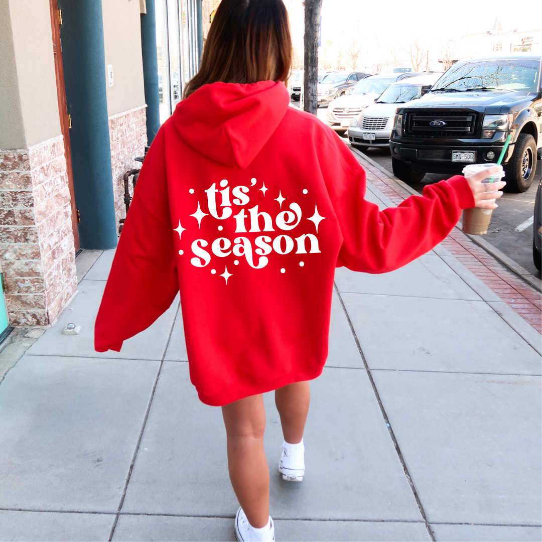 Tis The Season Sweatshirt Irish Dance- RED