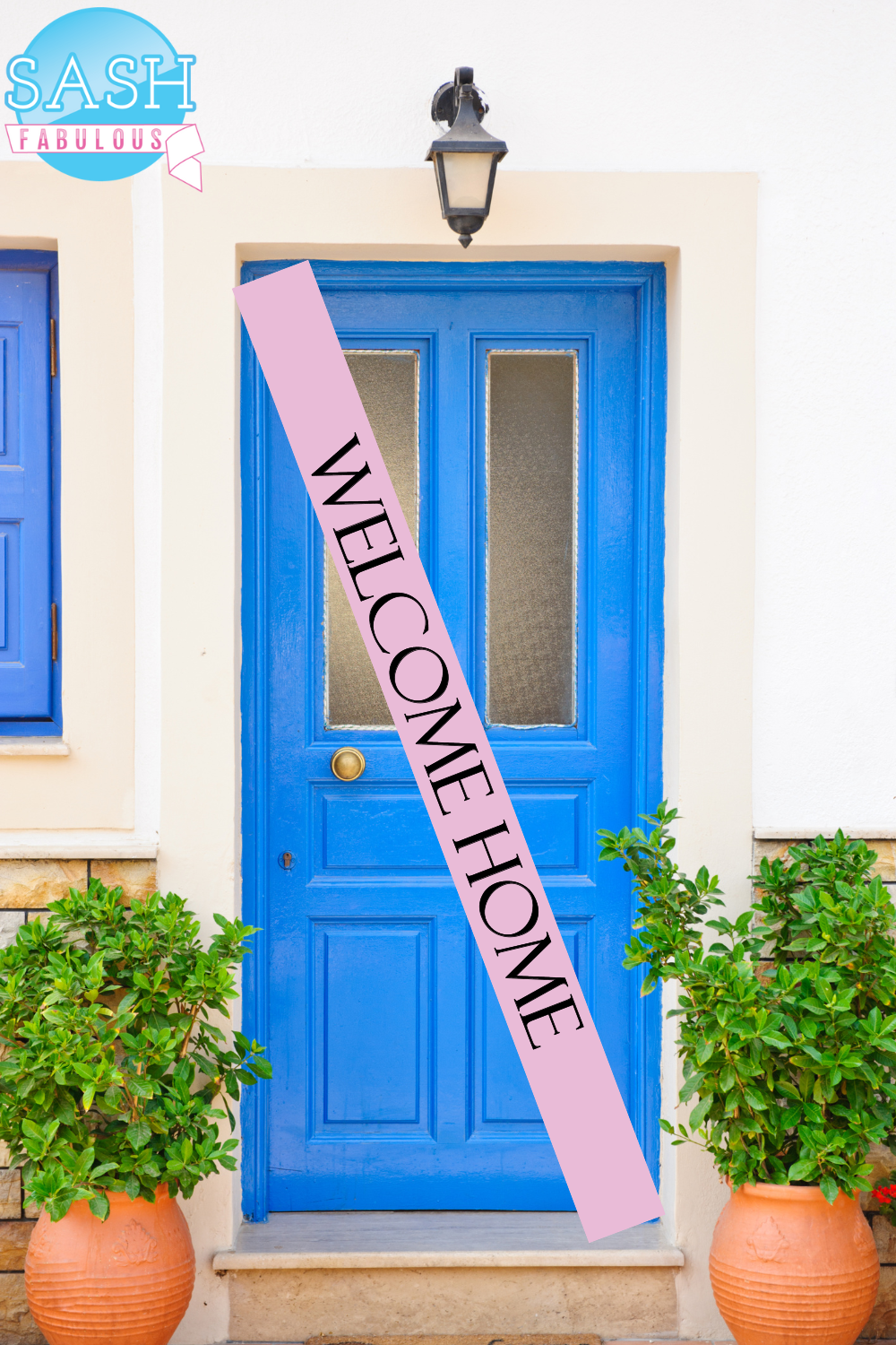 Diagonal Door Ribbons