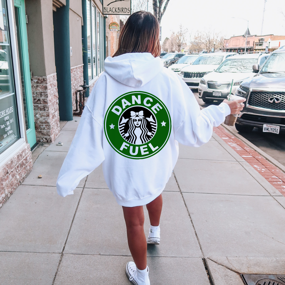 Dance Fuel Sweatshirt Irish Dance- WHITE