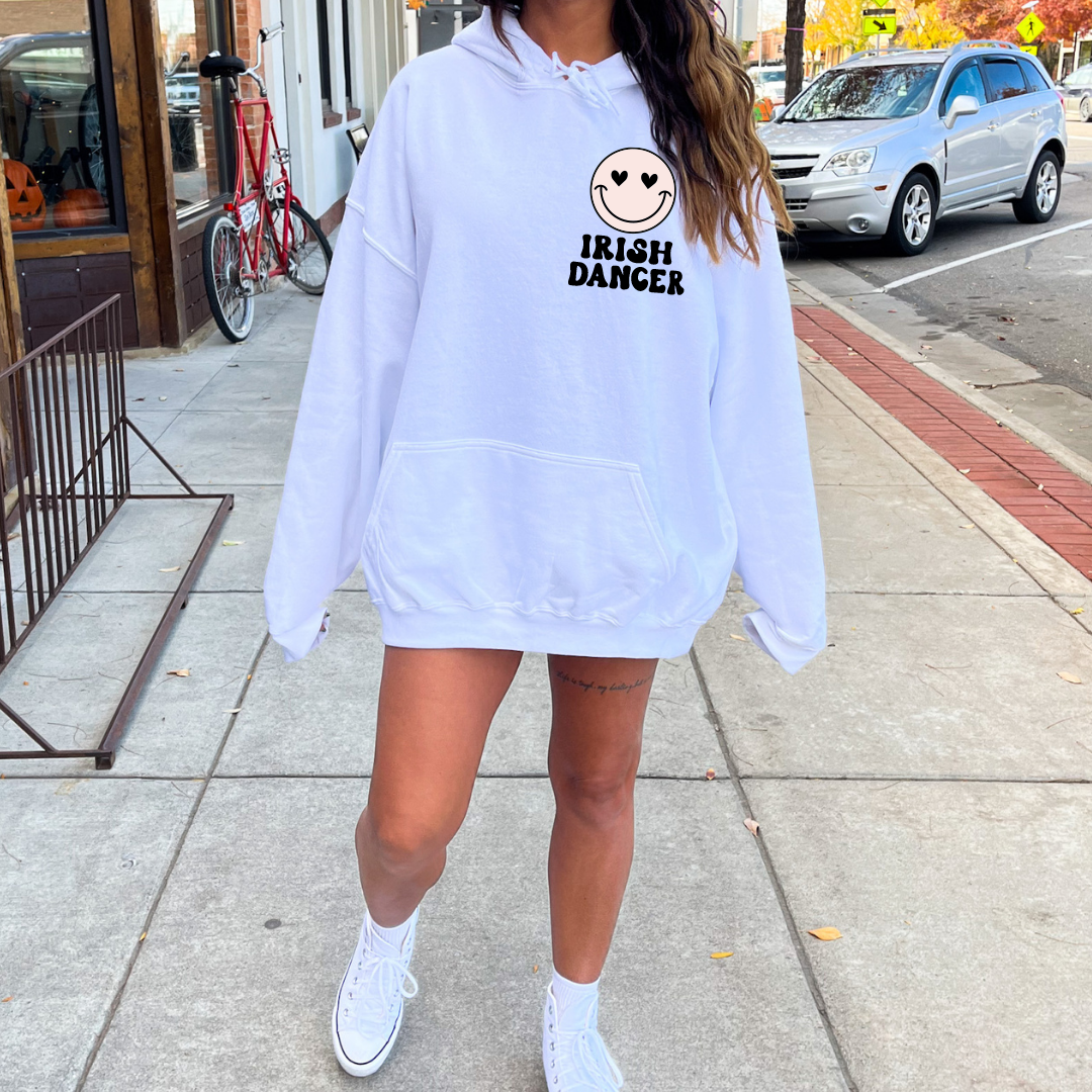 Dance Vibes Sweatshirt Irish Dance- WHITE