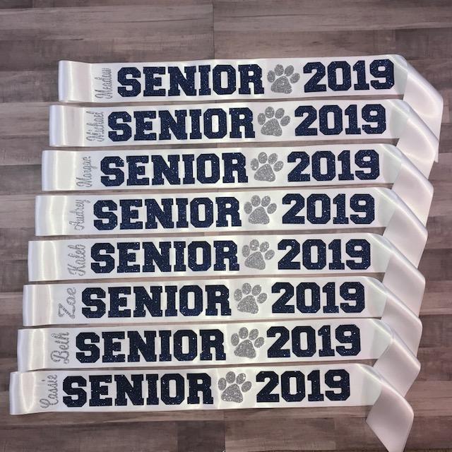 Senior Sash Style 1