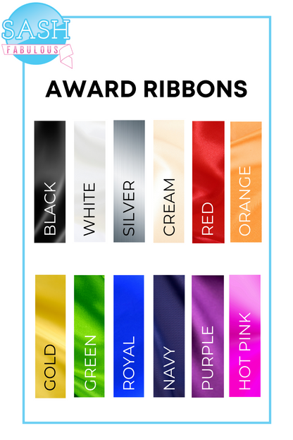 Award Ribbons - IRISH DANCE