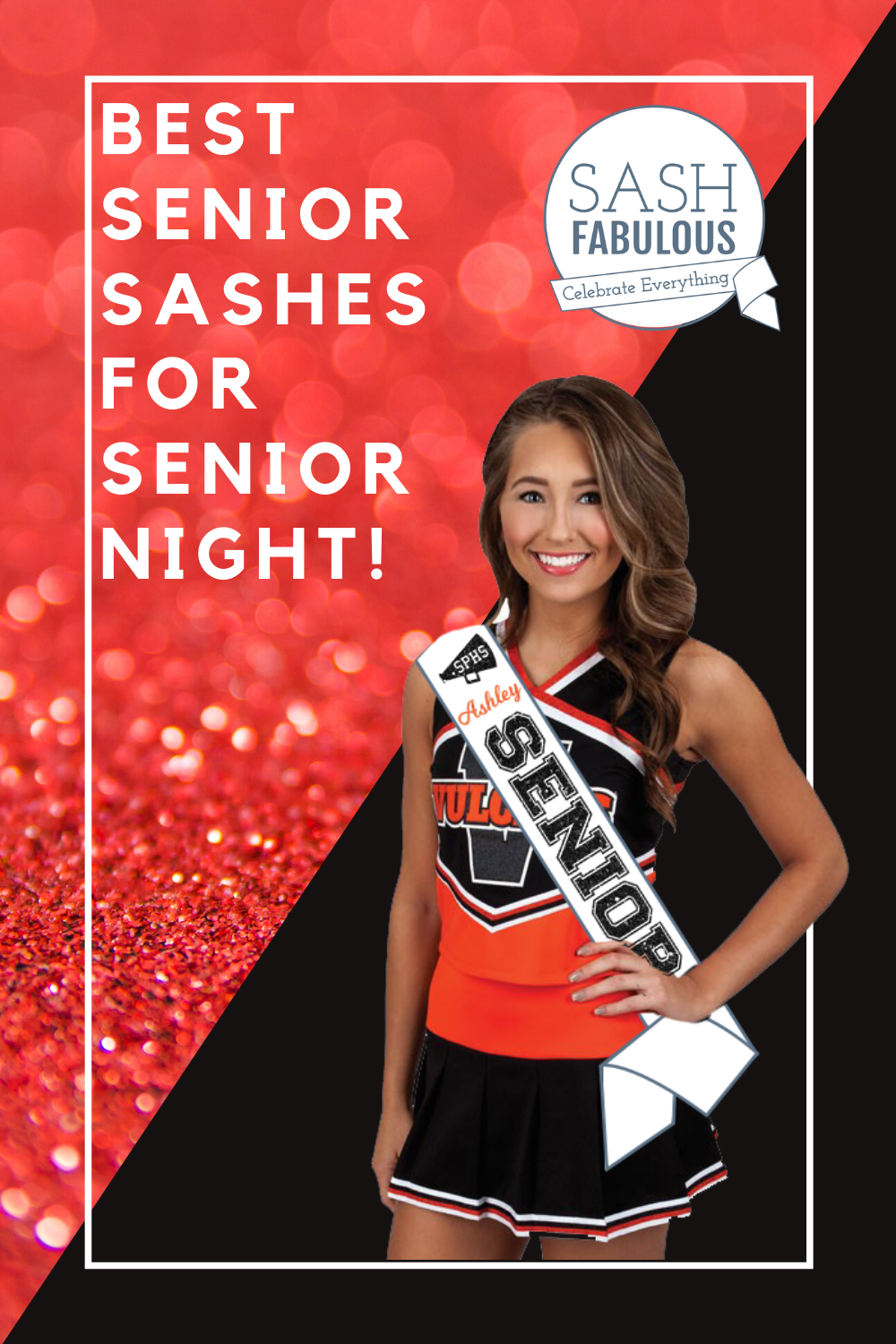 Senior Sash Style 19