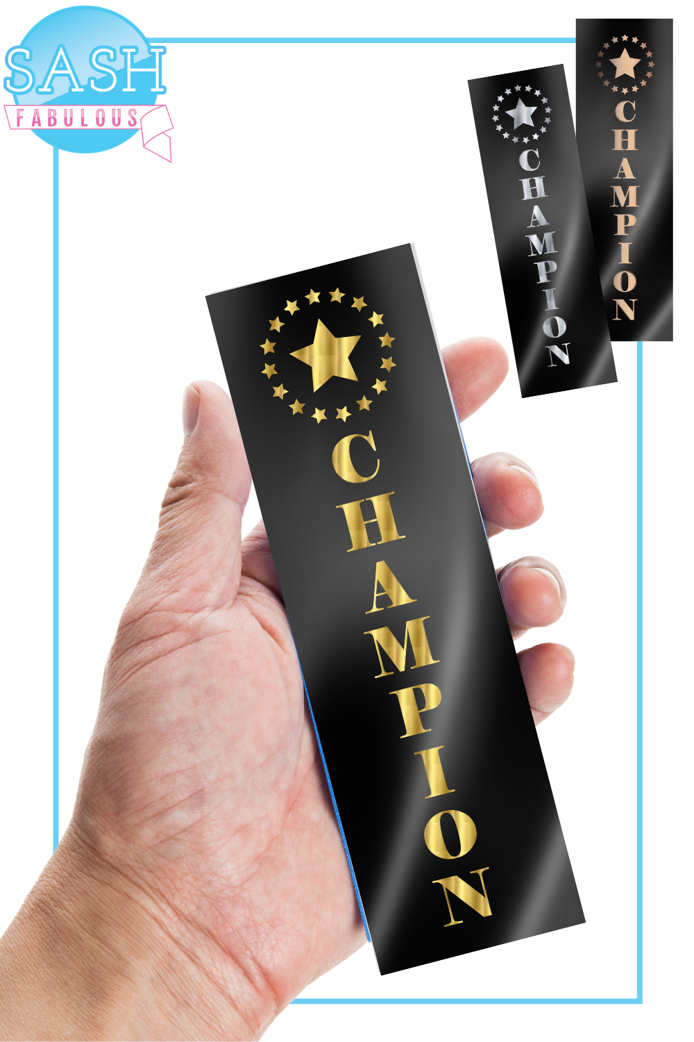 Award Ribbons - CHAMPION