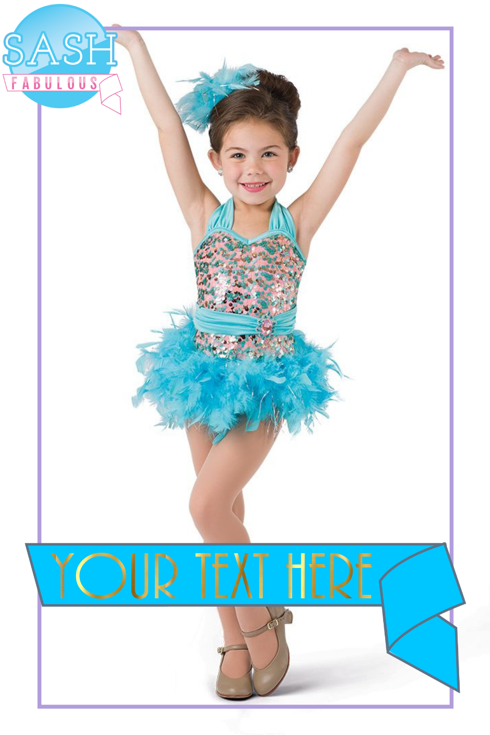 Dance Sash - Style 10