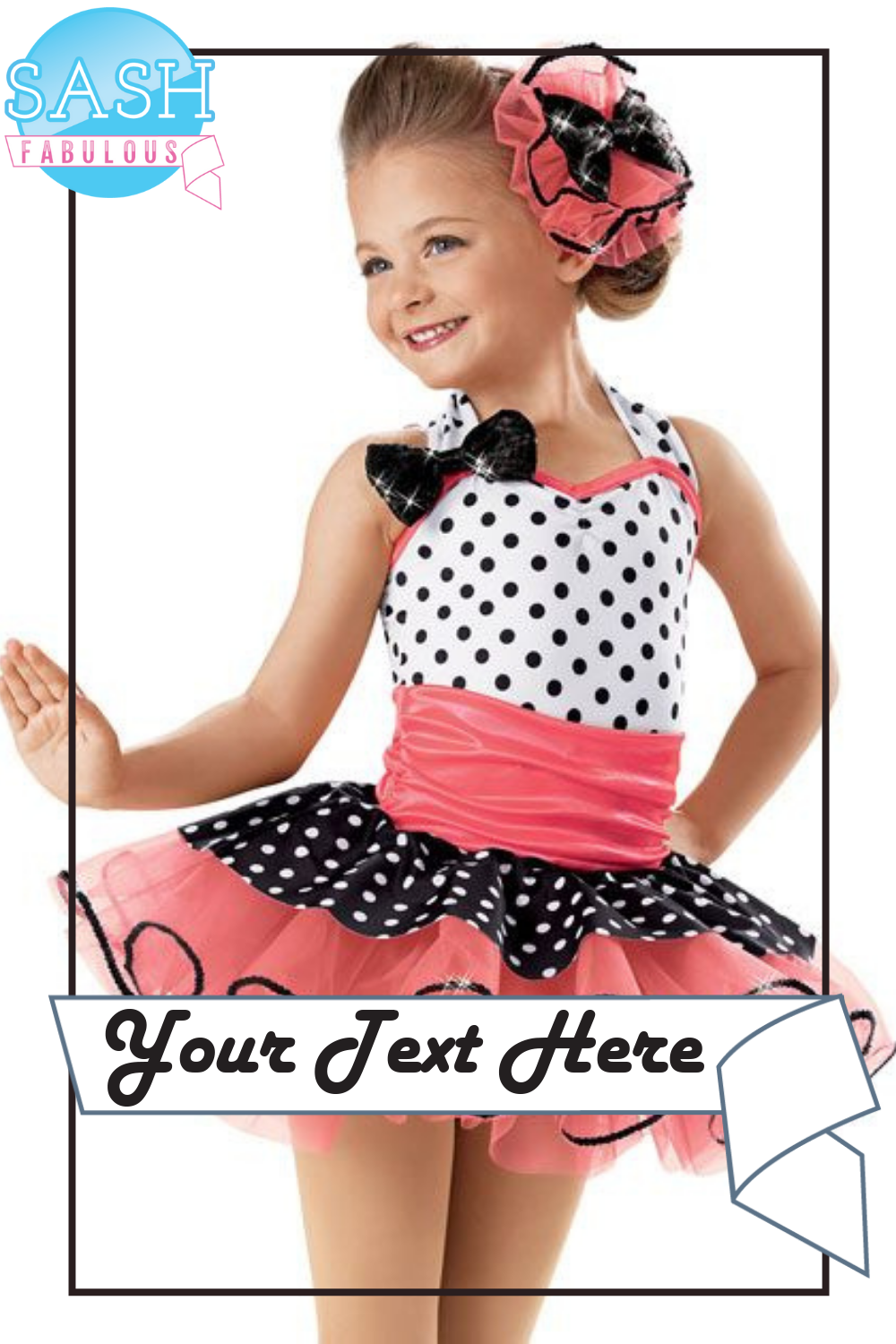 Dance Sash - Style 14