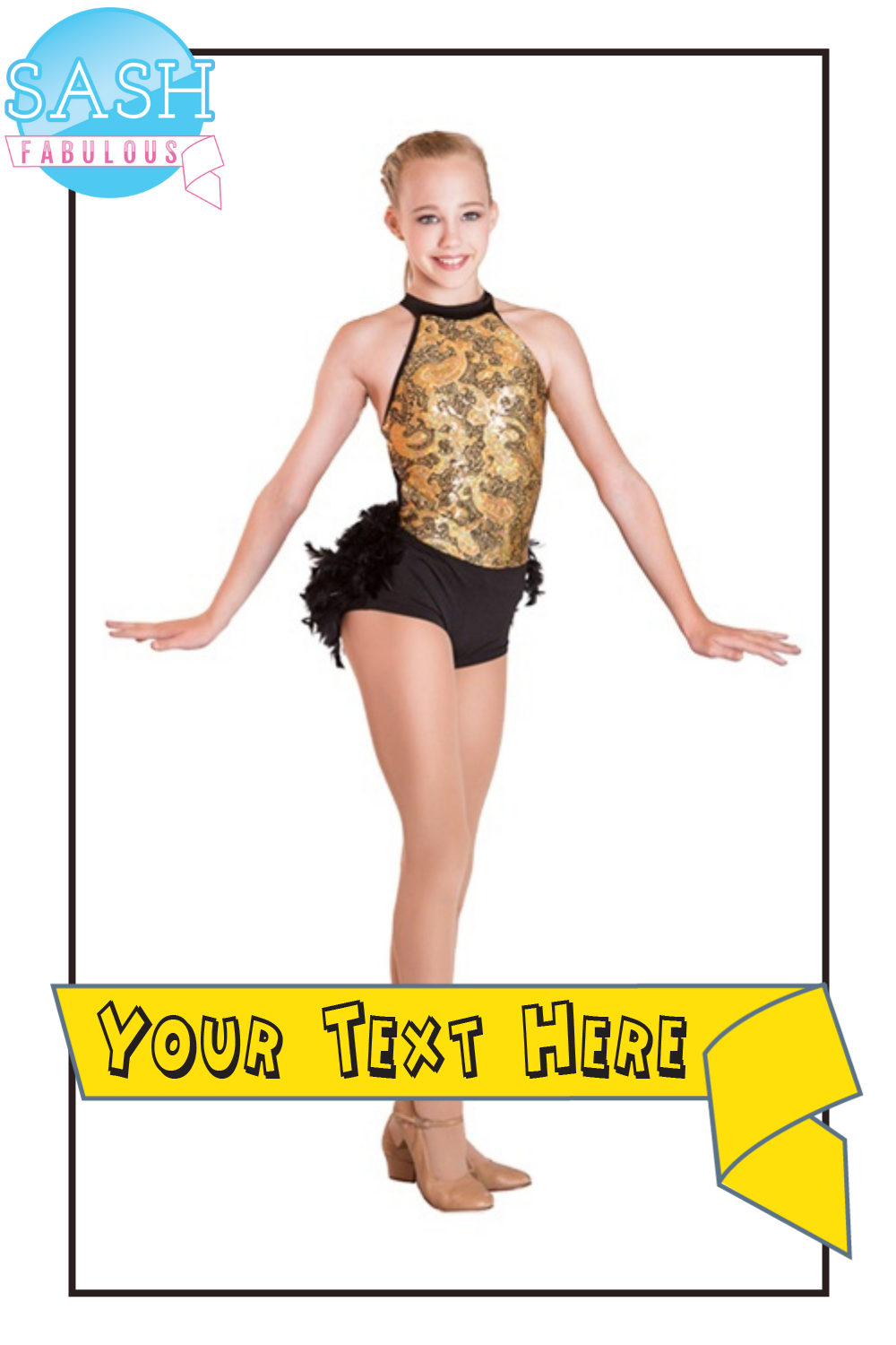 Dance Sash - Style 18