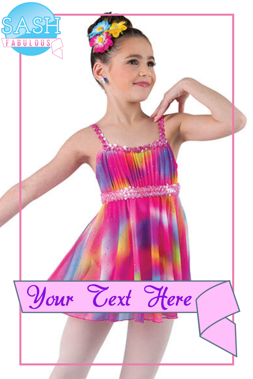 Dance Sash - Style 5