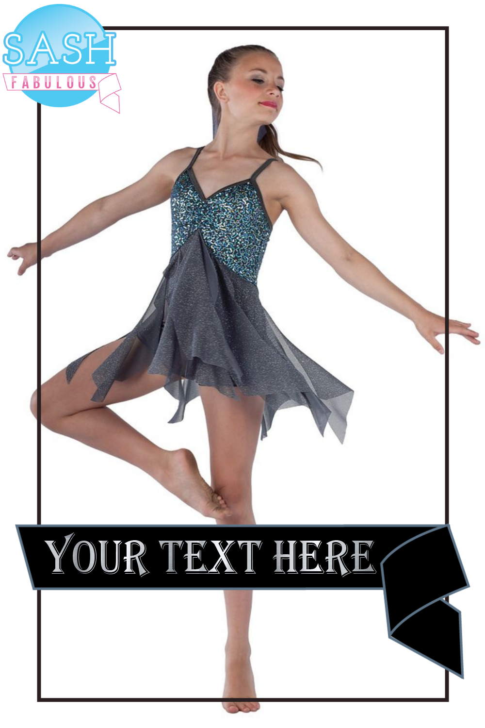 Dance Sash - Style 7