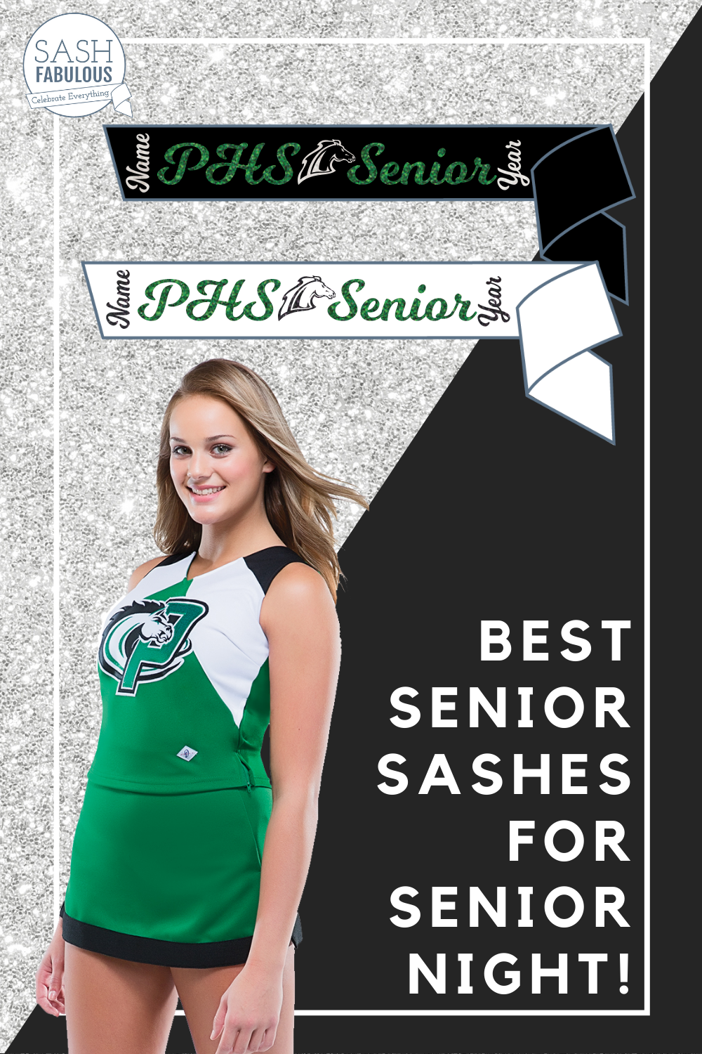 Senior Sash Style 8