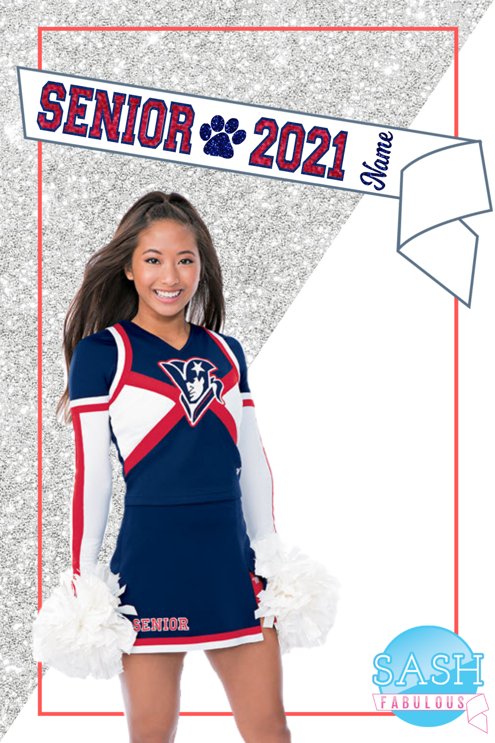 Senior Sash Style 13