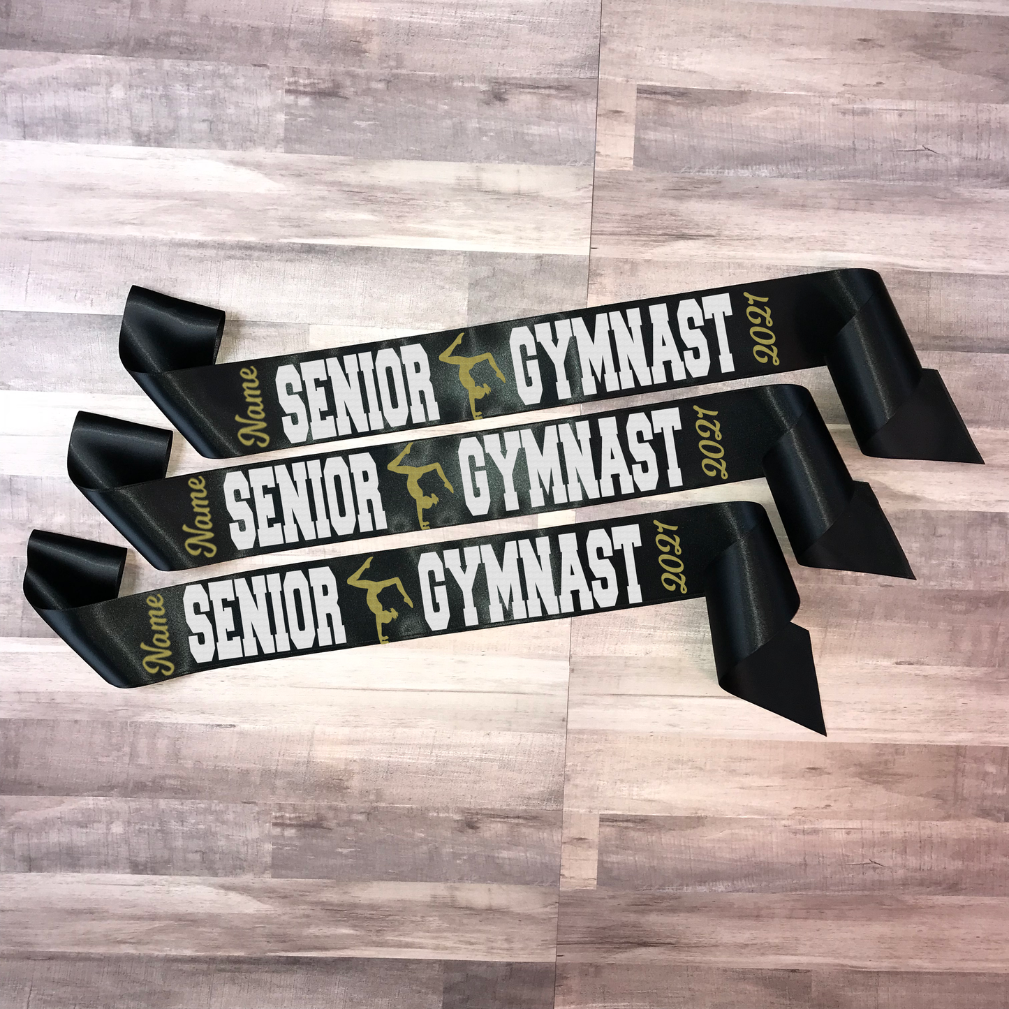 Gymnast Senior Sash Style 4